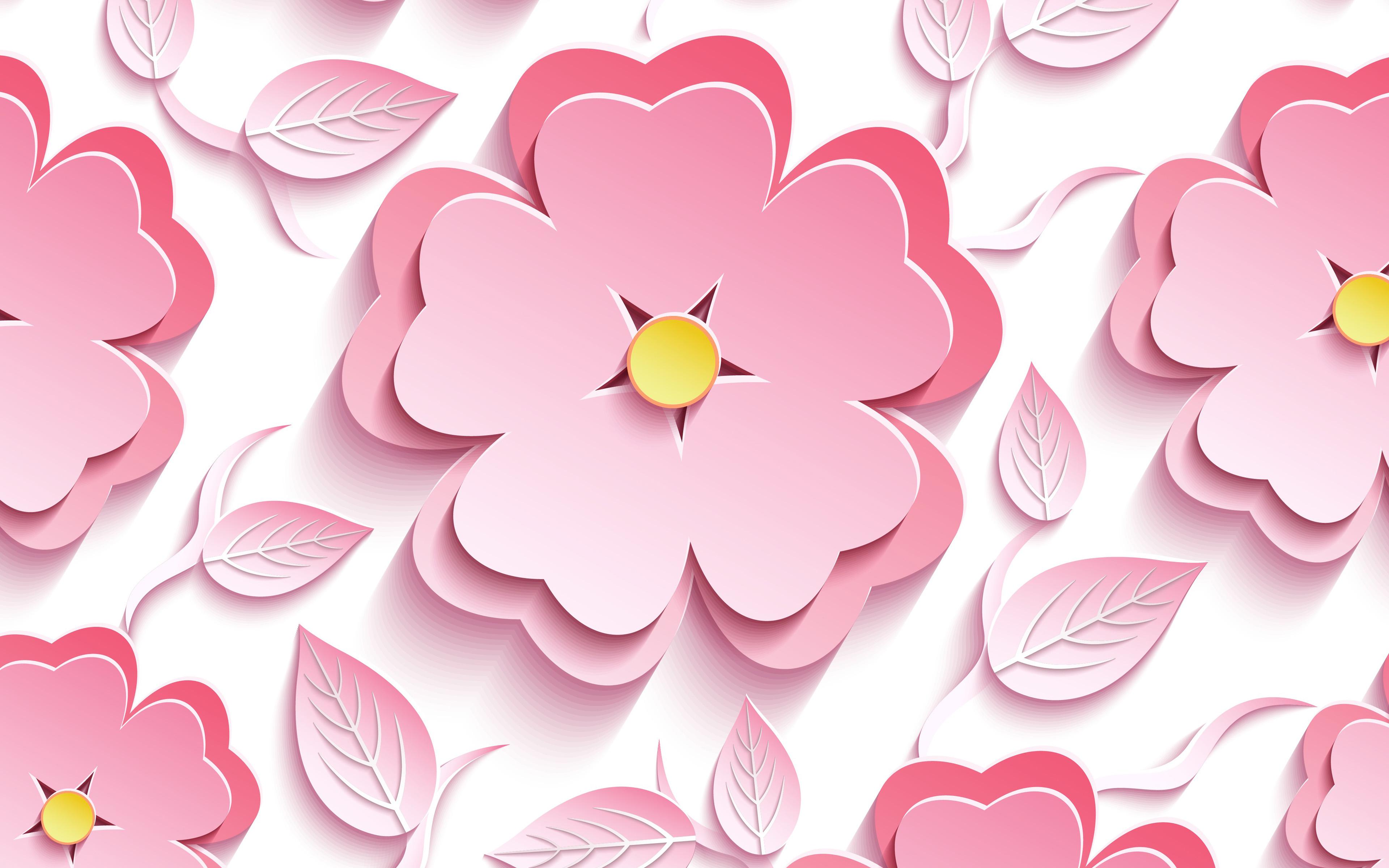Pink Flower Cartoon Wallpapers Top Free Pink Flower Cartoon