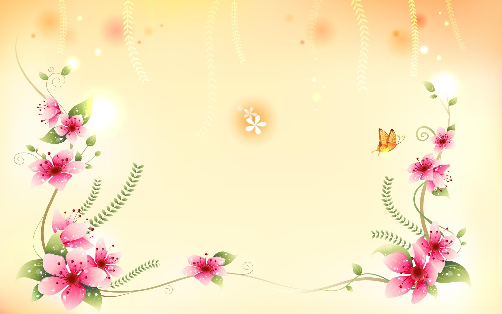 Pink Flower Cartoon Wallpapers Top Free Pink Flower Cartoon
