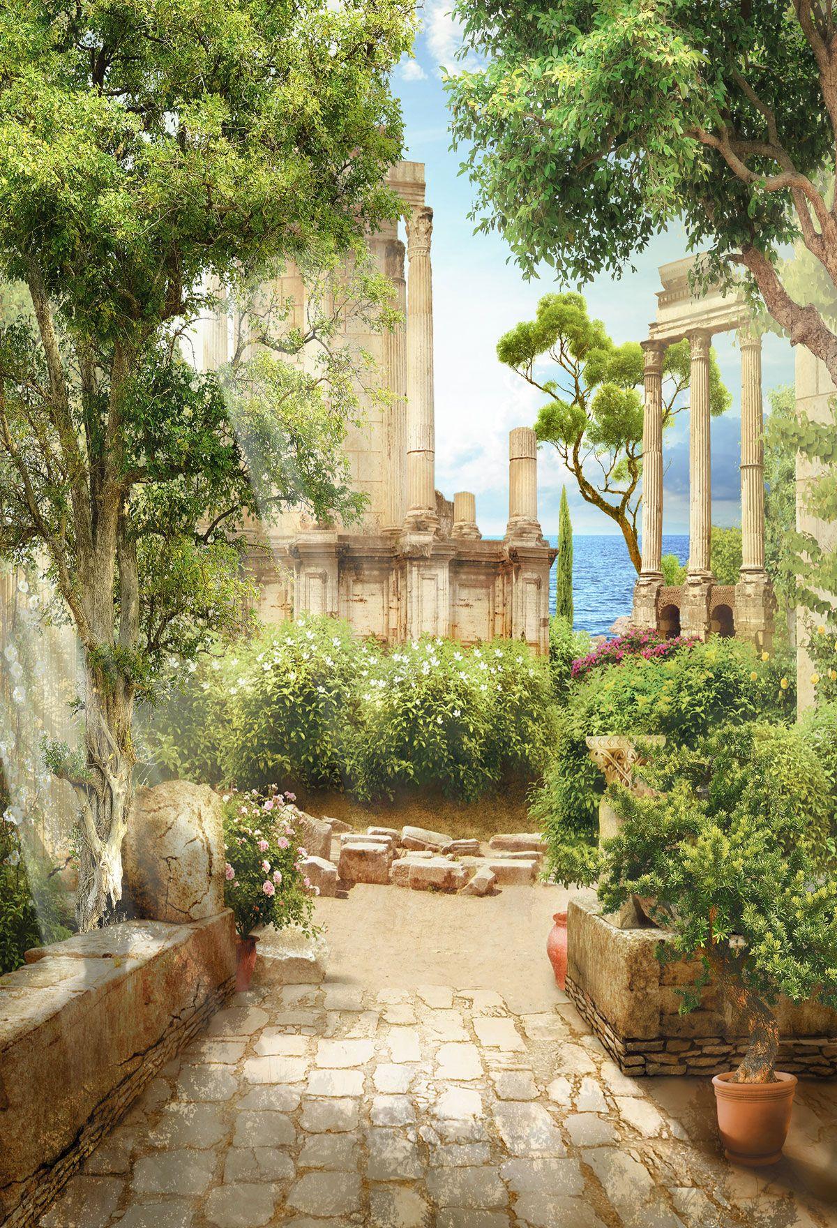 Greek Garden Wallpapers Top Free Greek Garden Backgrounds