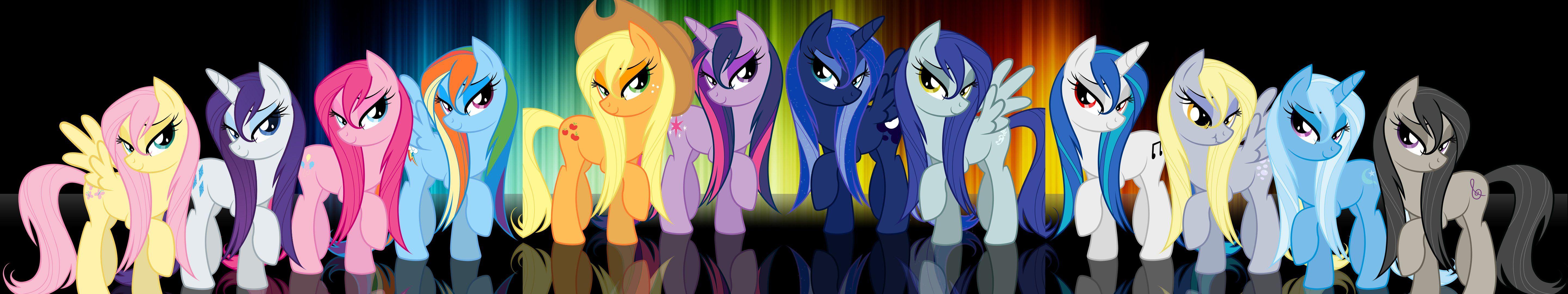 My Little Pony Dual Screen Wallpapers Top Free My Little Pony Dual