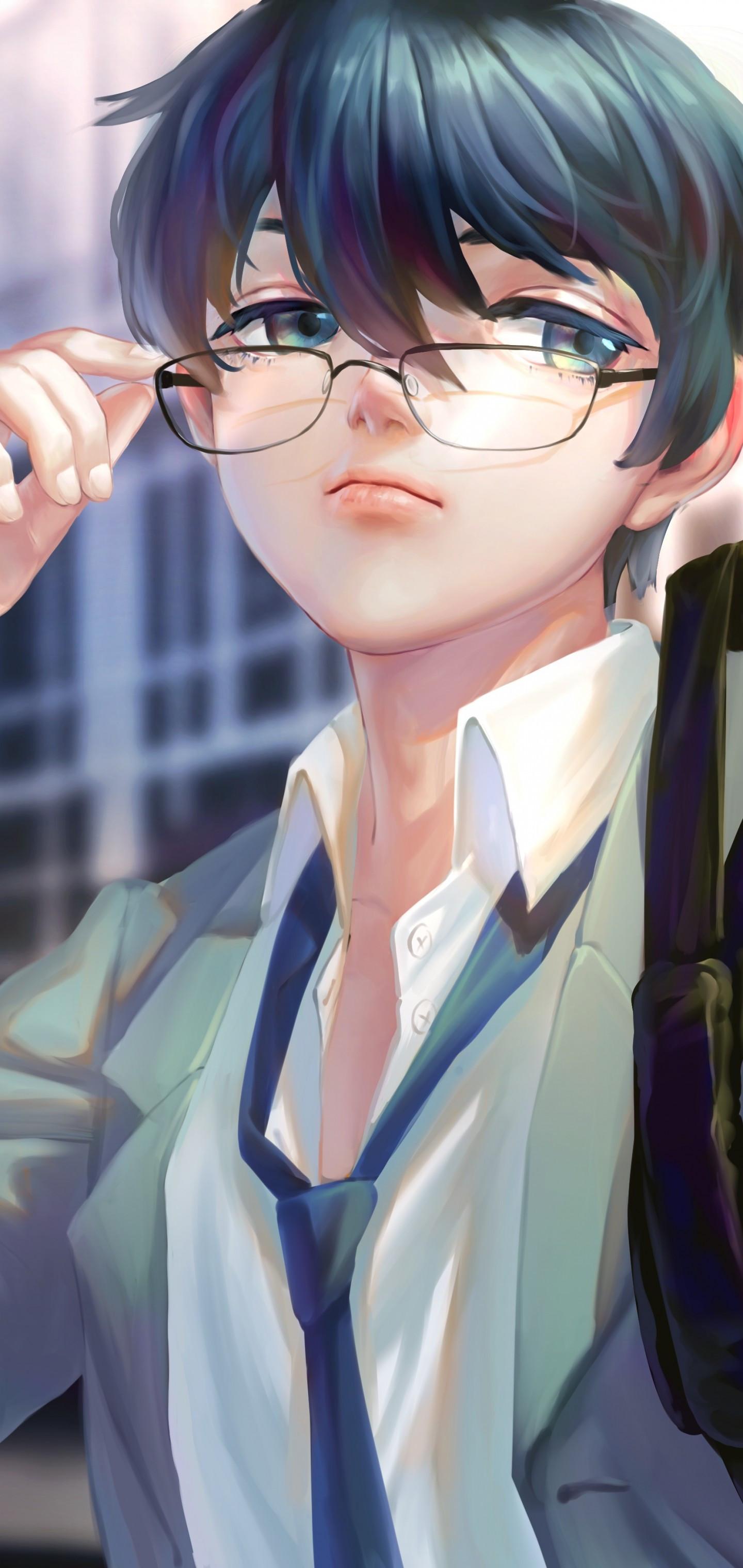 Anime Boy Glasses Wallpapers Top Free Anime Boy Glasses Backgrounds