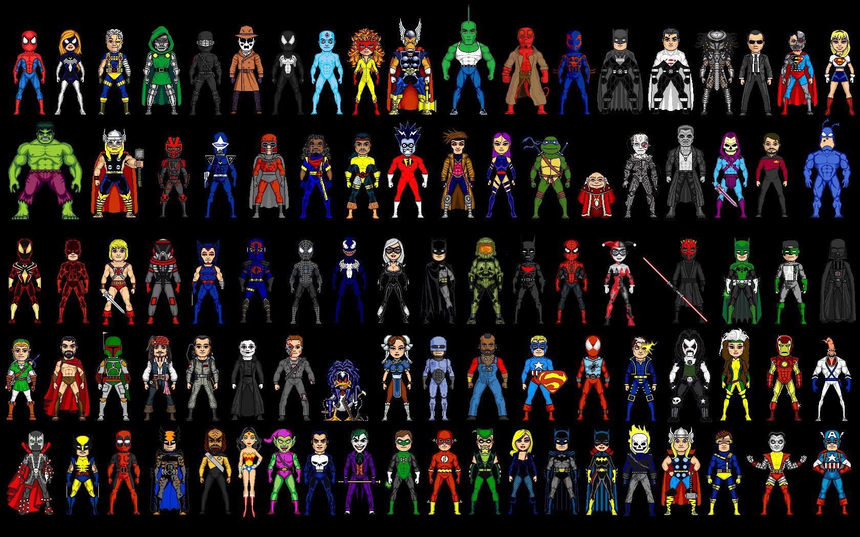 All Marvel Characters Wallpapers Top Free All Marvel Characters