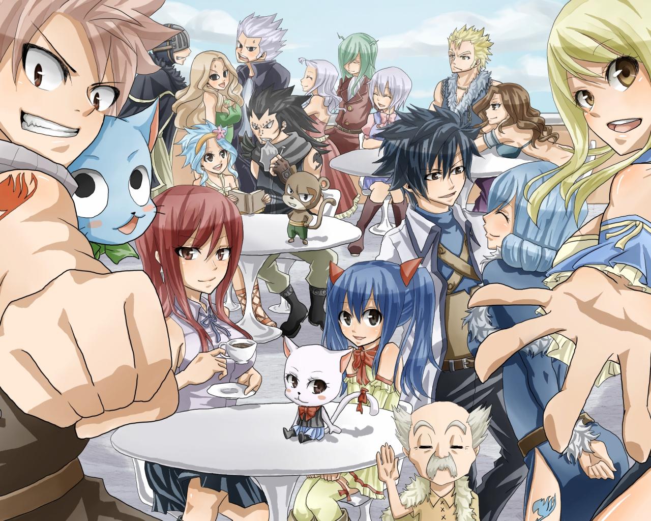 Fairy Tail Aesthetic Wallpapers Top Free Fairy Tail Aesthetic