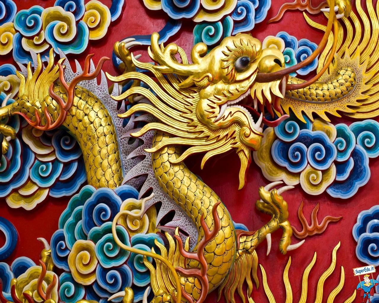Golden Chinese Dragon Wallpapers Top Free Golden Chinese Dragon