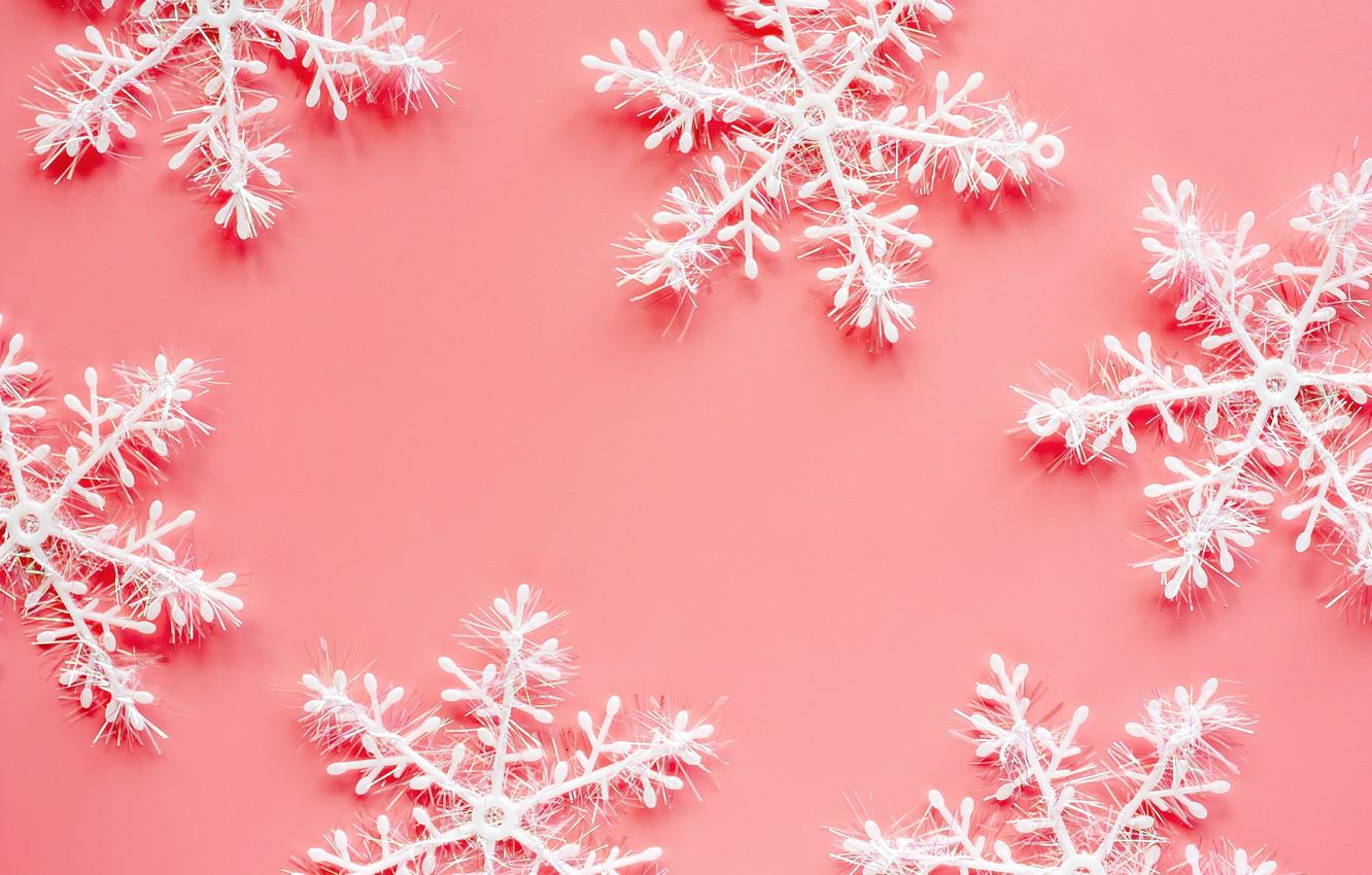 Christmas Pink Snowflake Wallpapers Top Free Christmas Pink Snowflake