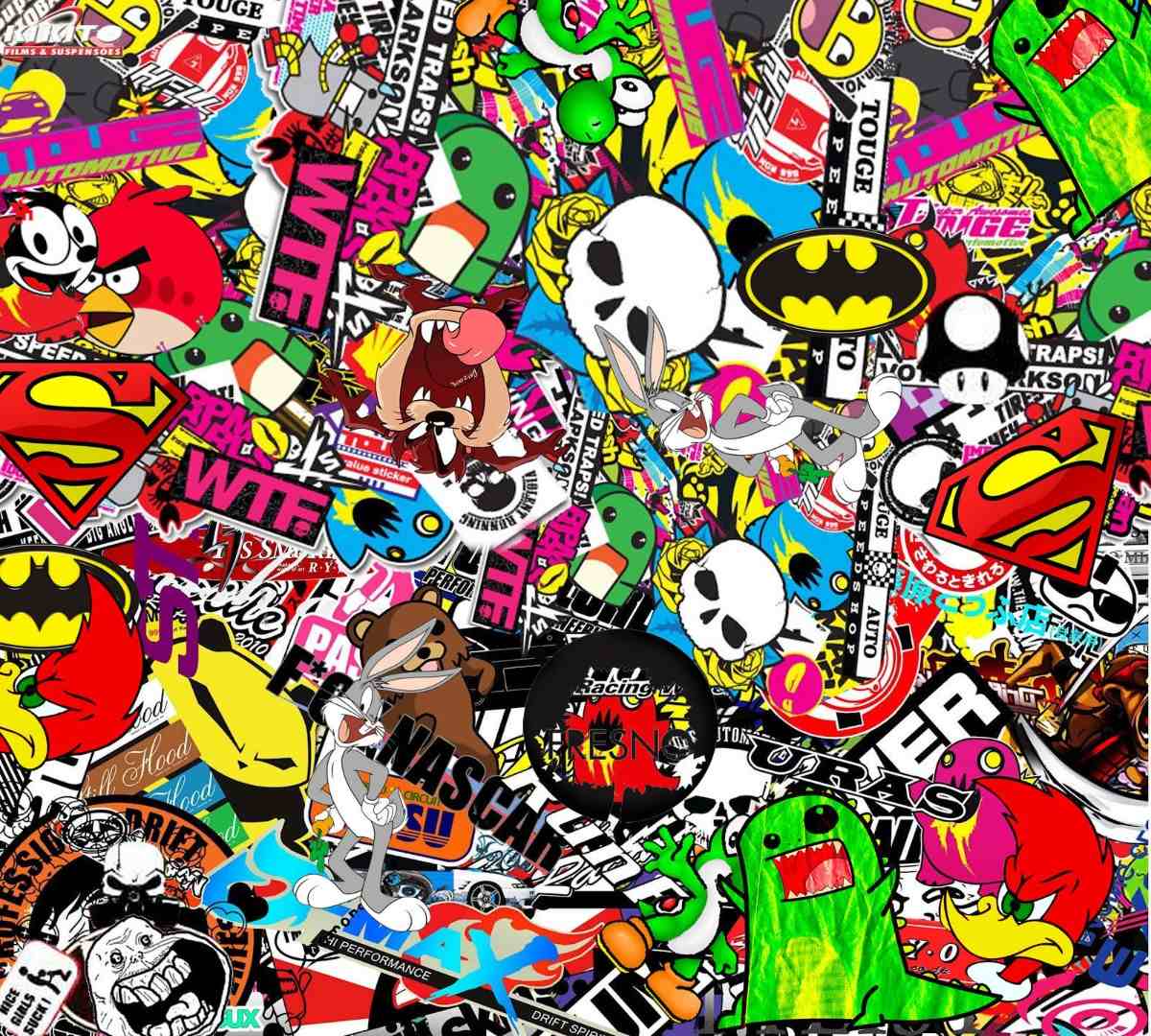 Cartoon Stickers Wallpapers Top Free Cartoon Stickers Backgrounds