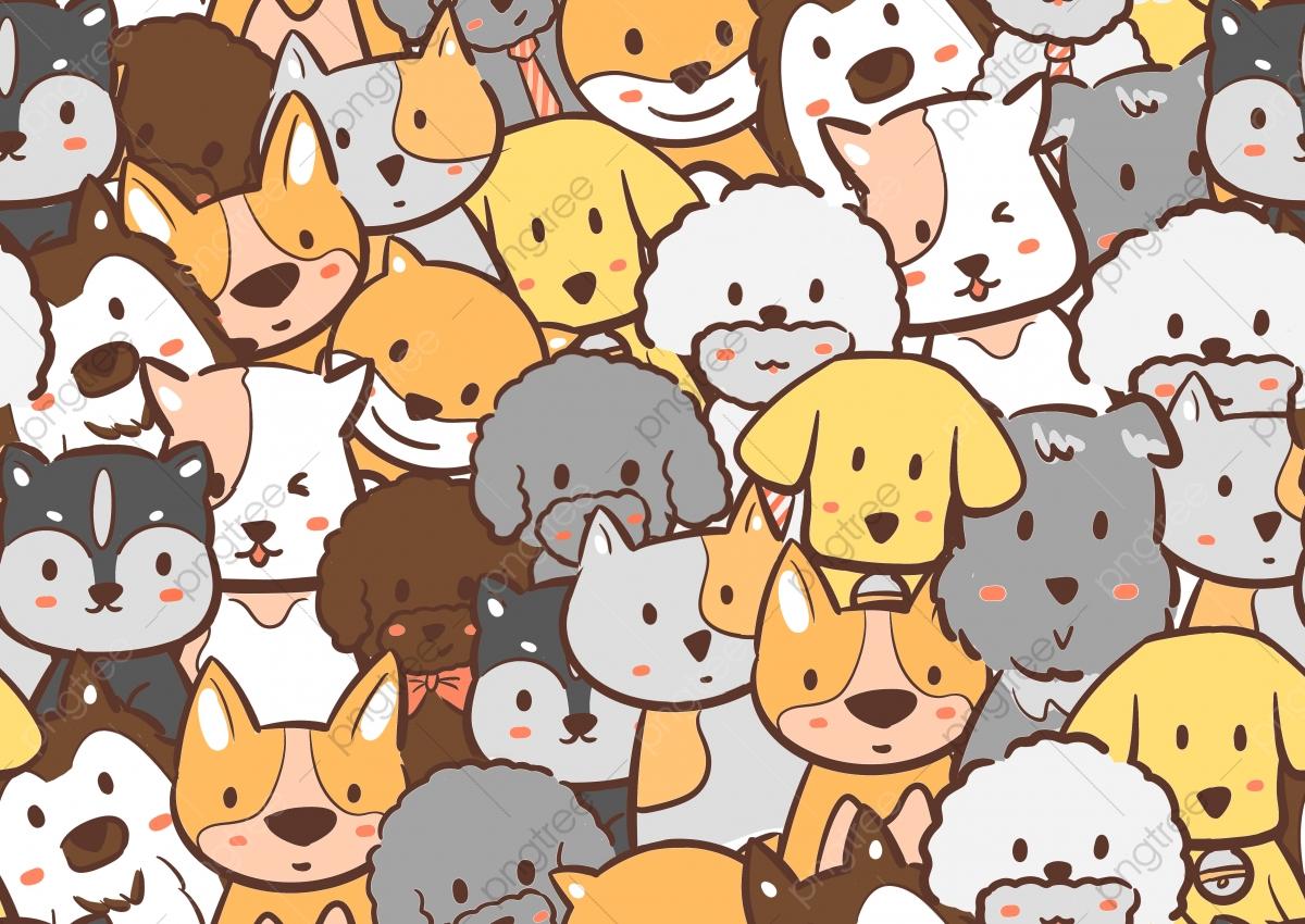 Kawaii Cartoon Dog Wallpapers Top Free Kawaii Cartoon Dog Backgrounds