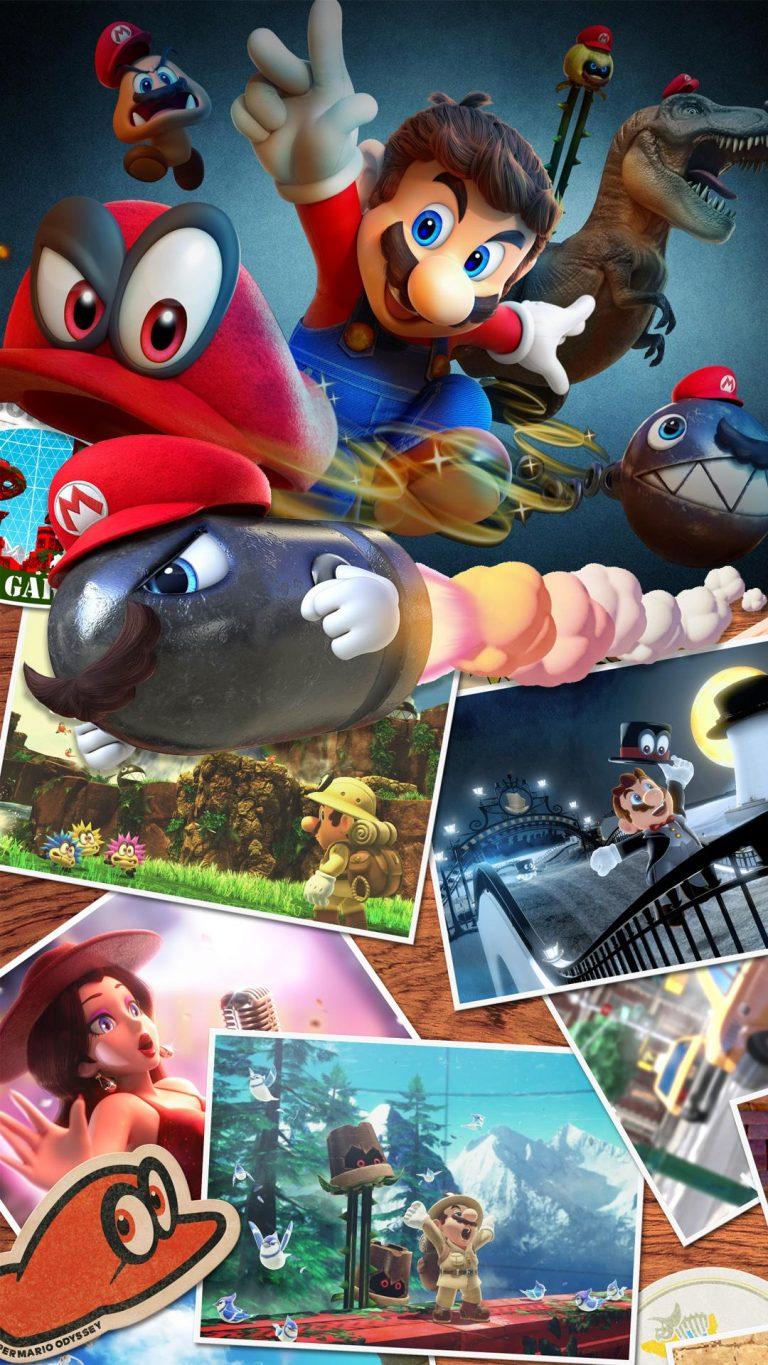 Super Mario Odyssey iPhone Wallpapers Top Free Super Mario Odyssey iPhone Backgrounds