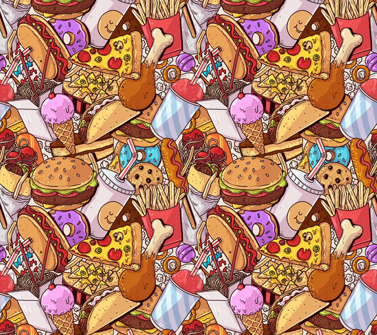 Food Pattern Wallpapers Top Free Food Pattern Backgrounds