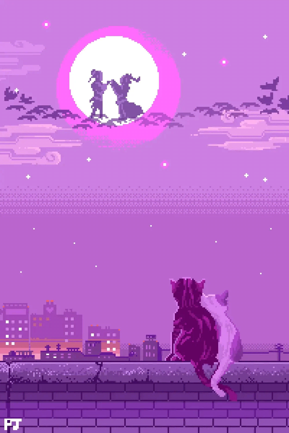Cat Pixel Aesthetic Wallpapers Top Free Cat Pixel Aesthetic