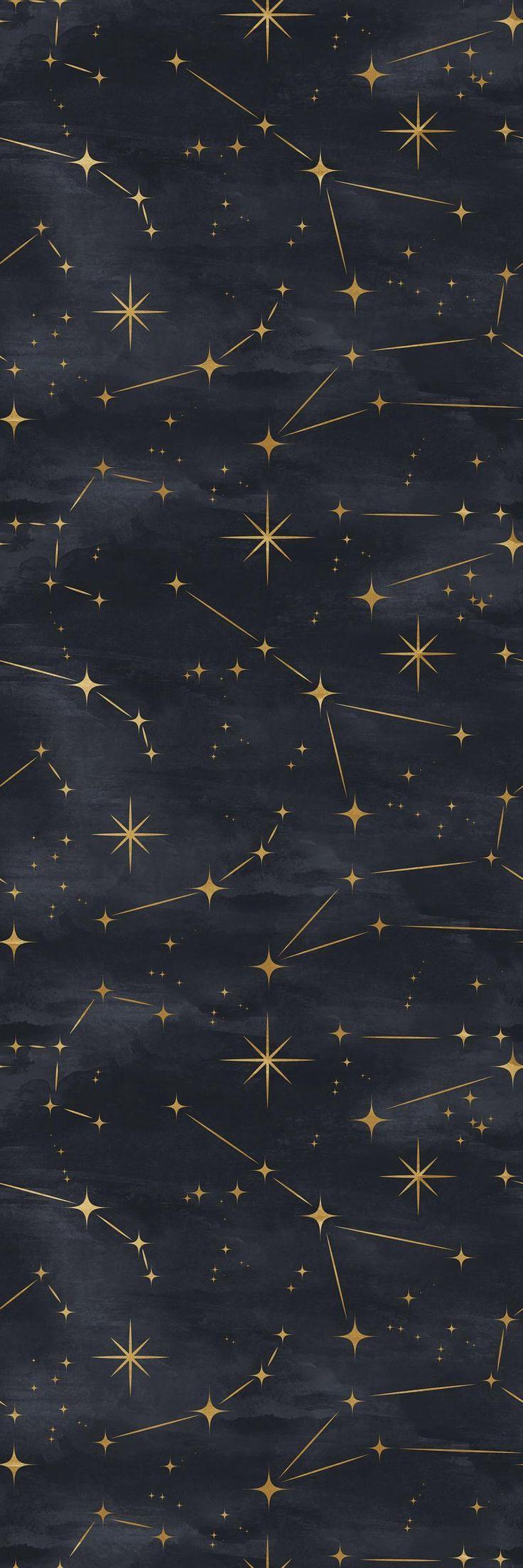 Black and Gold Stars Wallpapers Top Free Black and Gold Stars