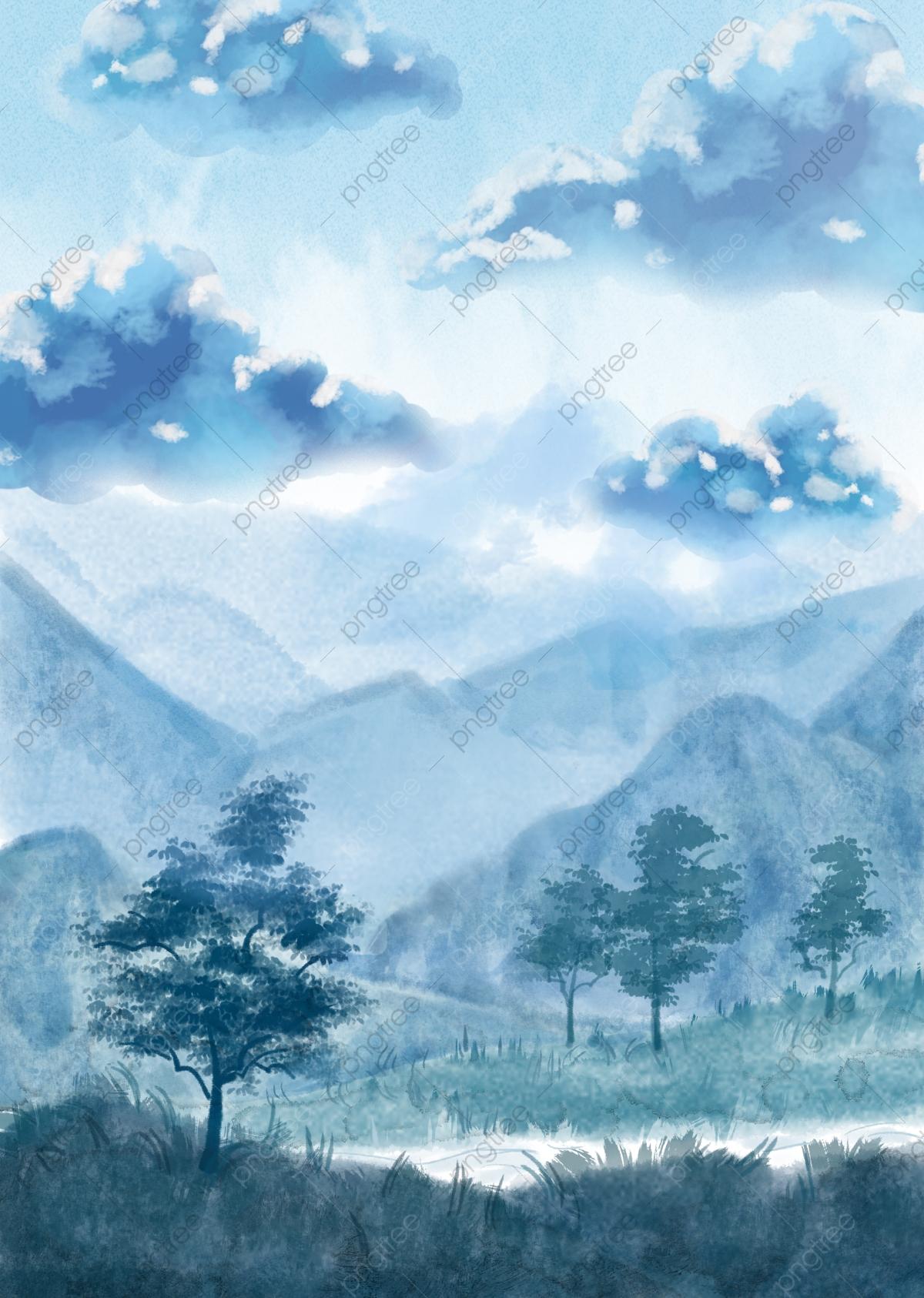 Watercolor Mountain Wallpapers Top Free Watercolor Mountain Backgrounds WallpaperAccess