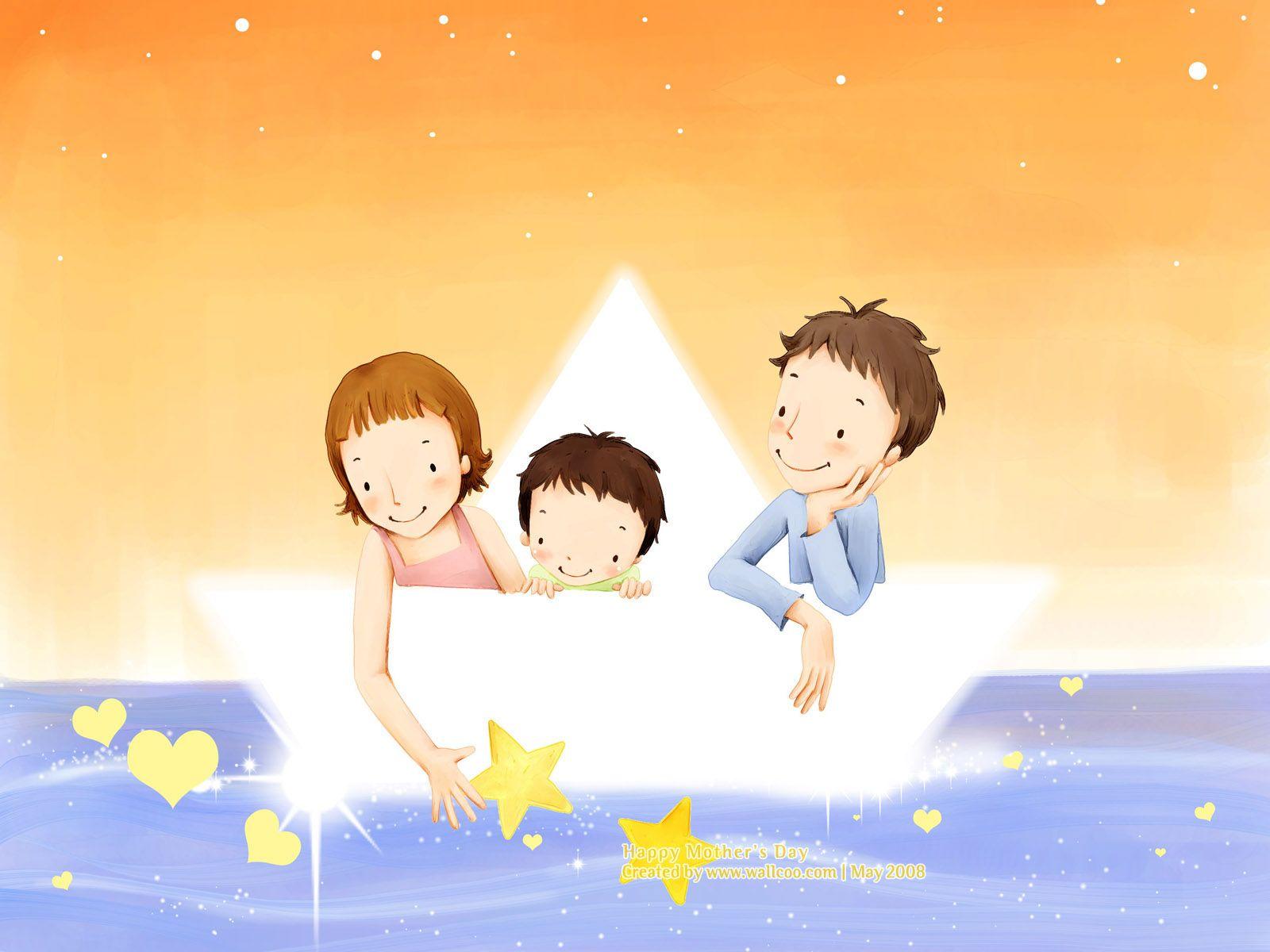 Cartoon Family Wallpapers Top Free Cartoon Family Backgrounds