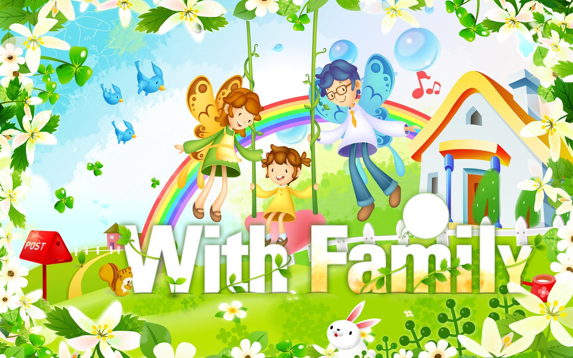 Cartoon Family Wallpapers Top Free Cartoon Family Backgrounds
