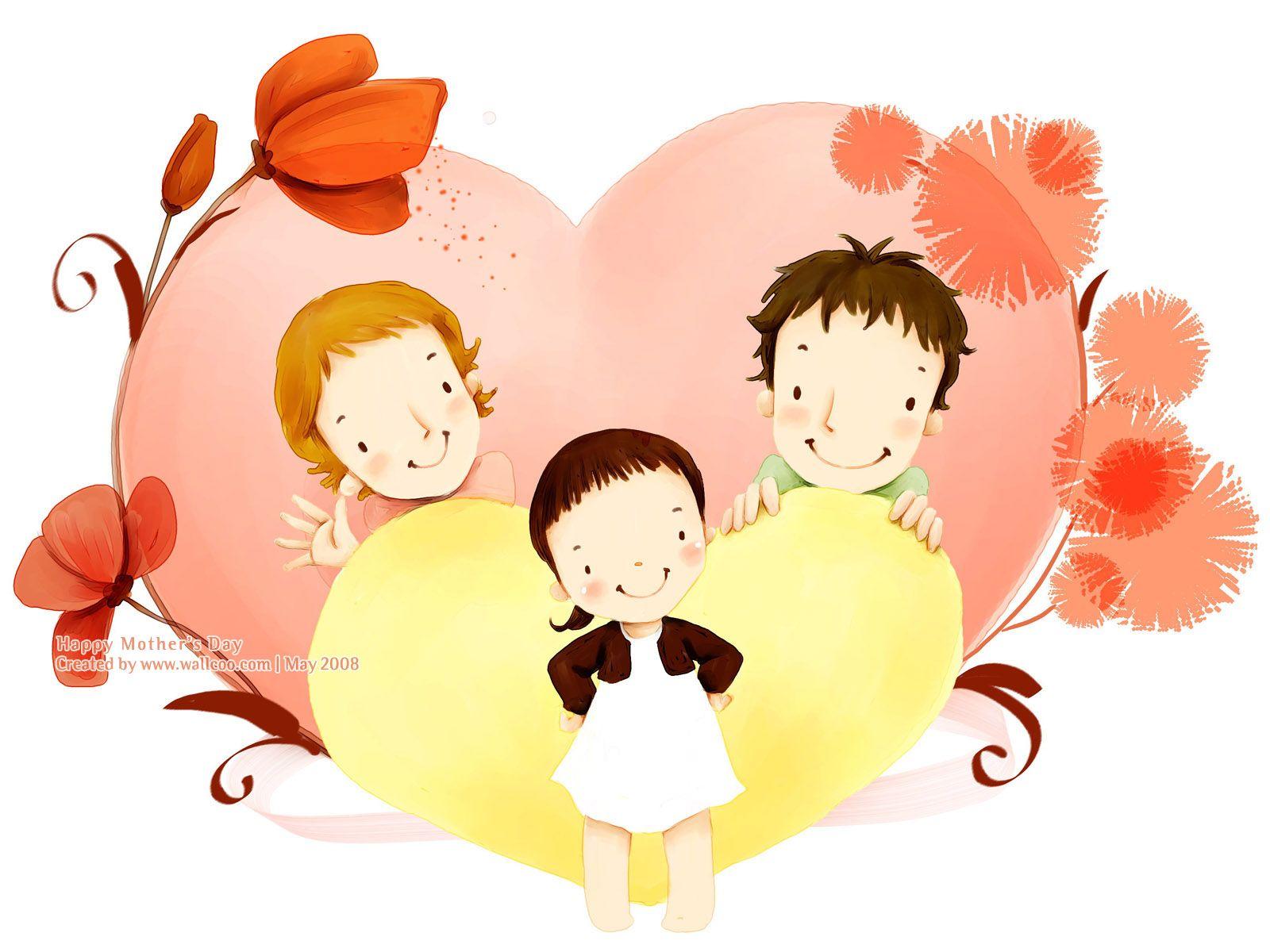 Cartoon Family Wallpapers Top Free Cartoon Family Backgrounds