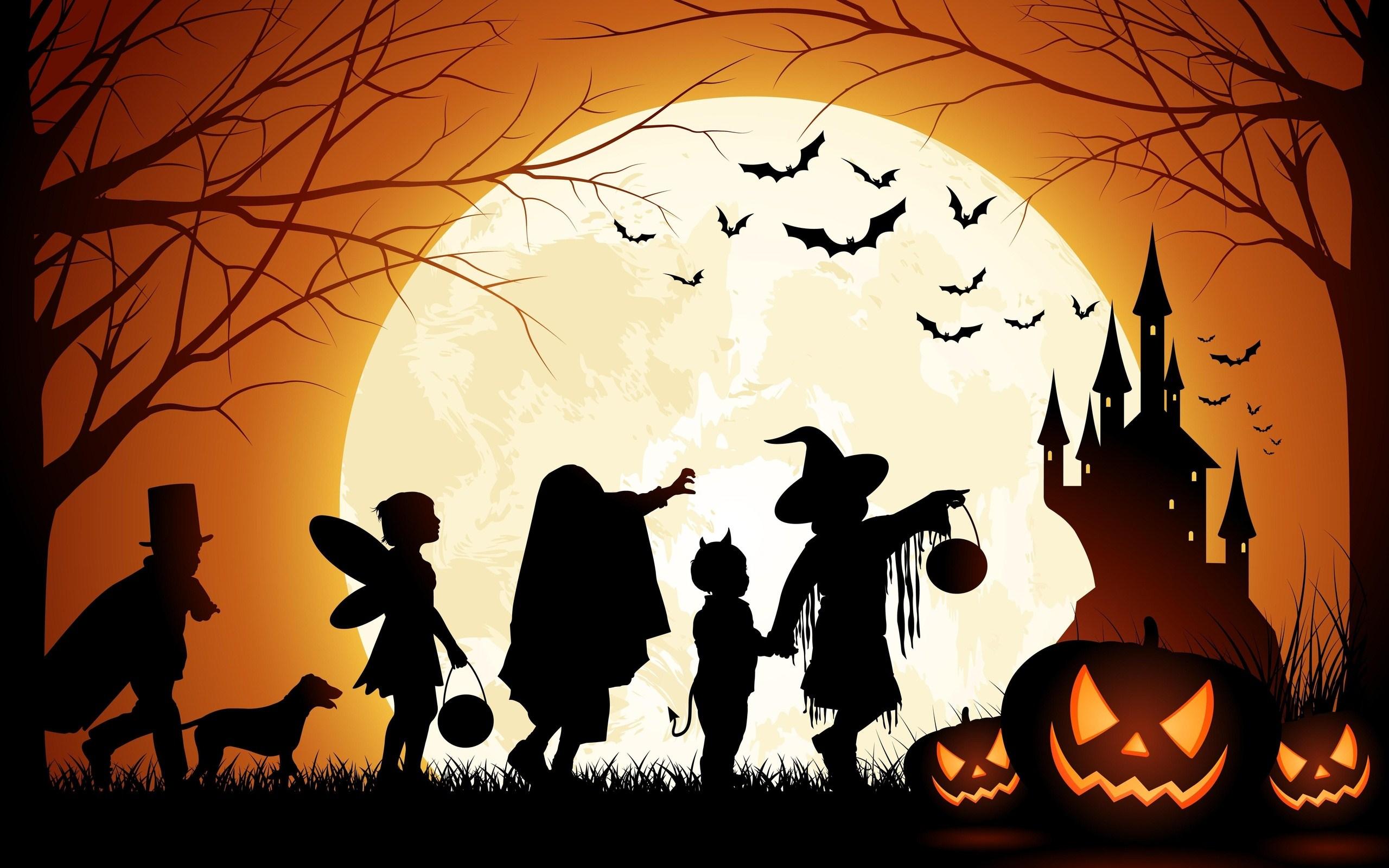 Halloween Kids Wallpapers Top Free Halloween Kids Backgrounds