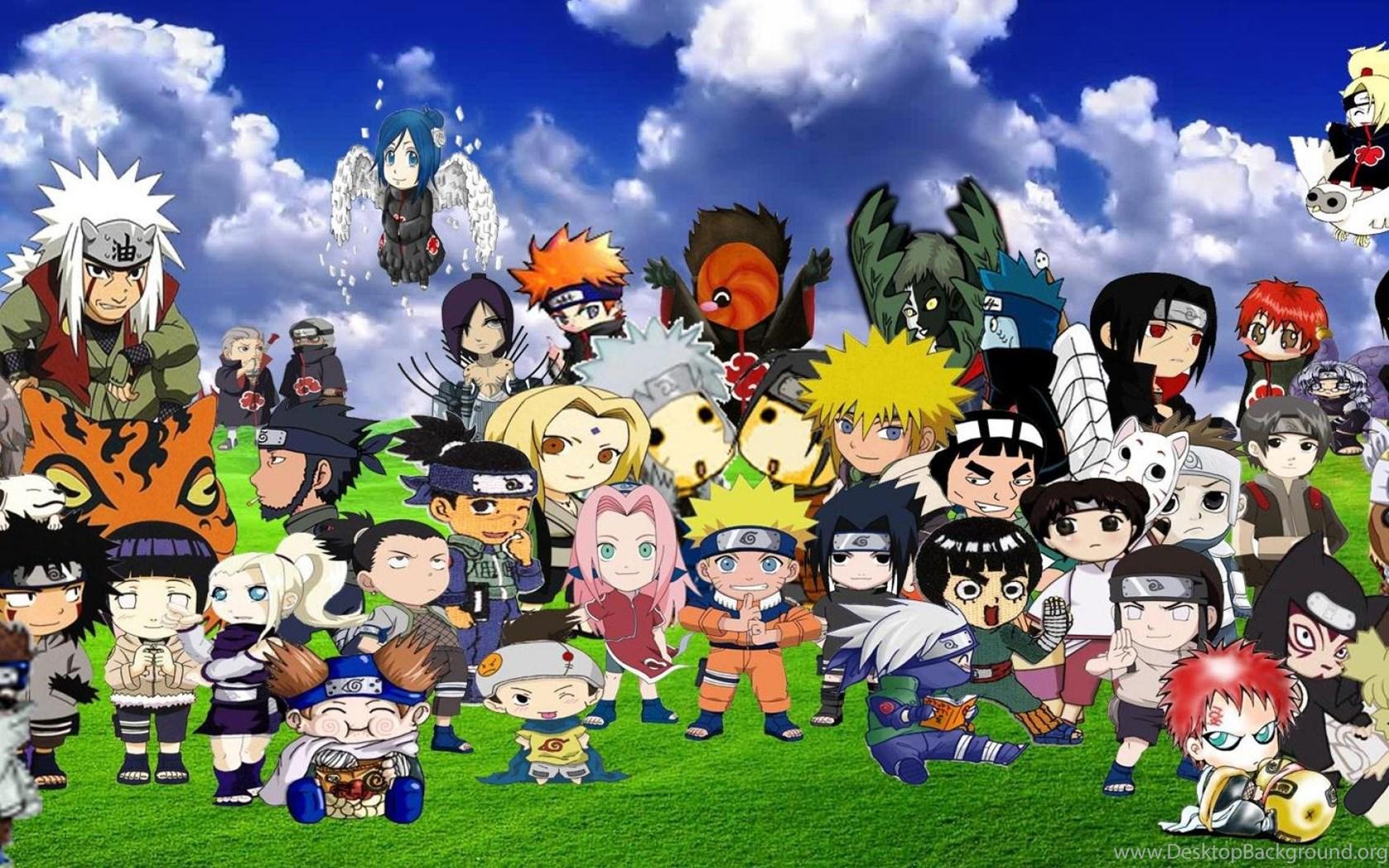 Cute Naruto Characters Wallpapers Top Free Cute Naruto Characters