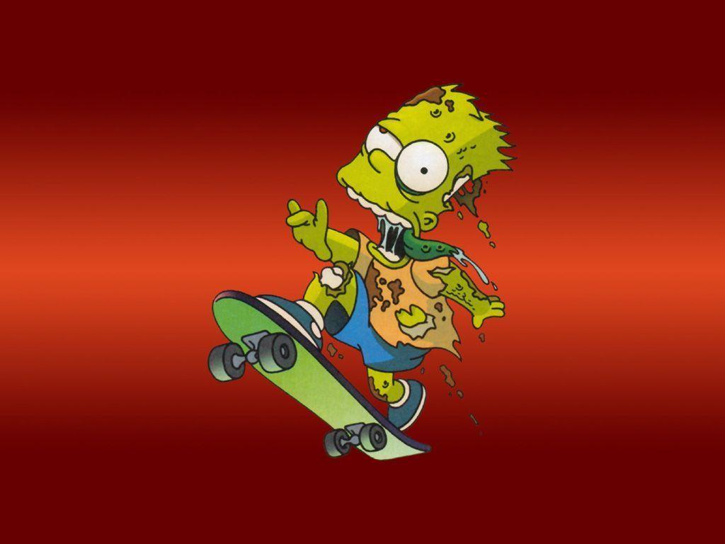 Bart Simpson Skateboard Wallpapers Top Free Bart Simpson Skateboard