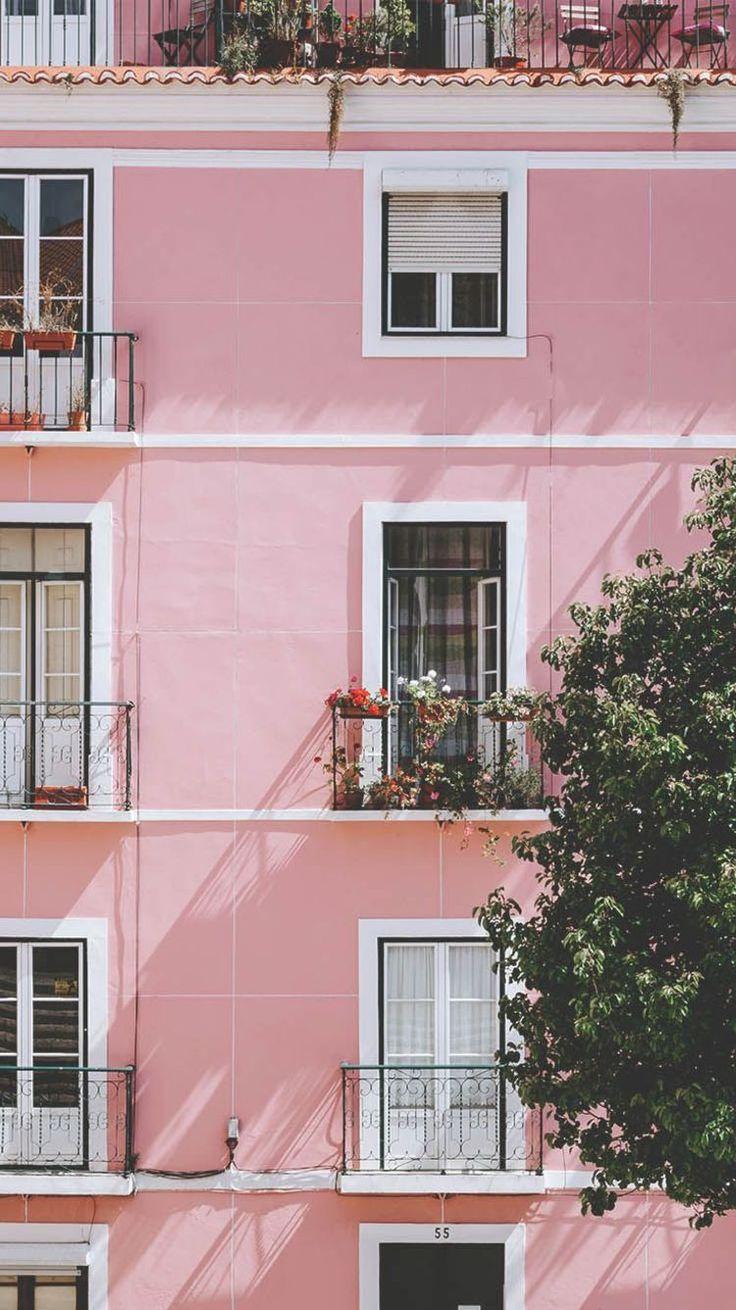 Pink House Wallpapers Top Free Pink House Backgrounds WallpaperAccess
