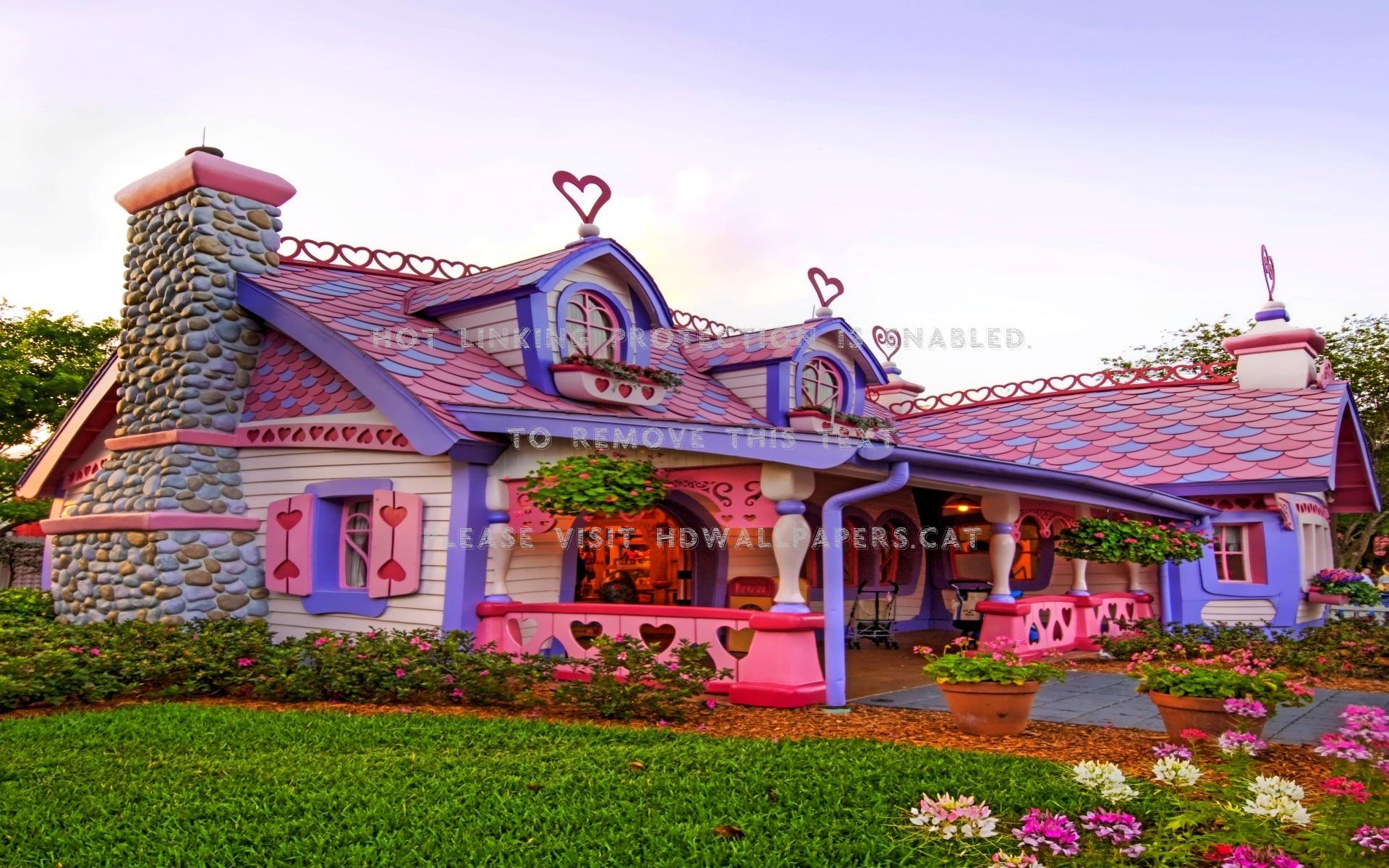 Pink House Wallpapers Top Free Pink House Backgrounds WallpaperAccess