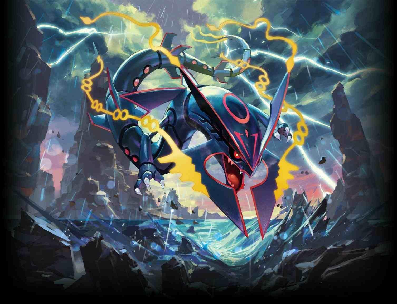 Shiny Rayquaza Wallpapers Top Free Shiny Rayquaza Backgrounds