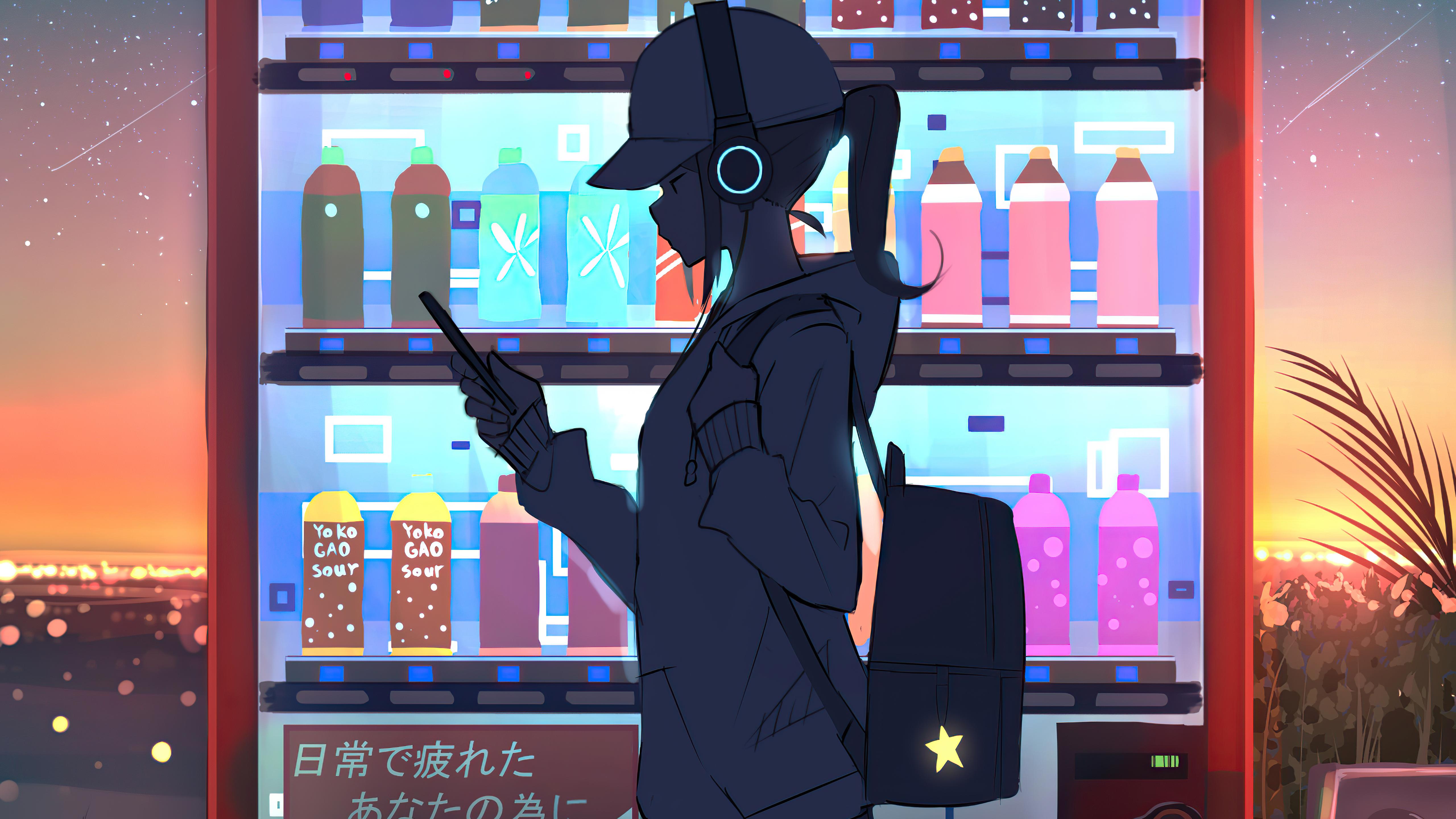 Anime Vending Machine Wallpapers Top Free Anime Vending Machine