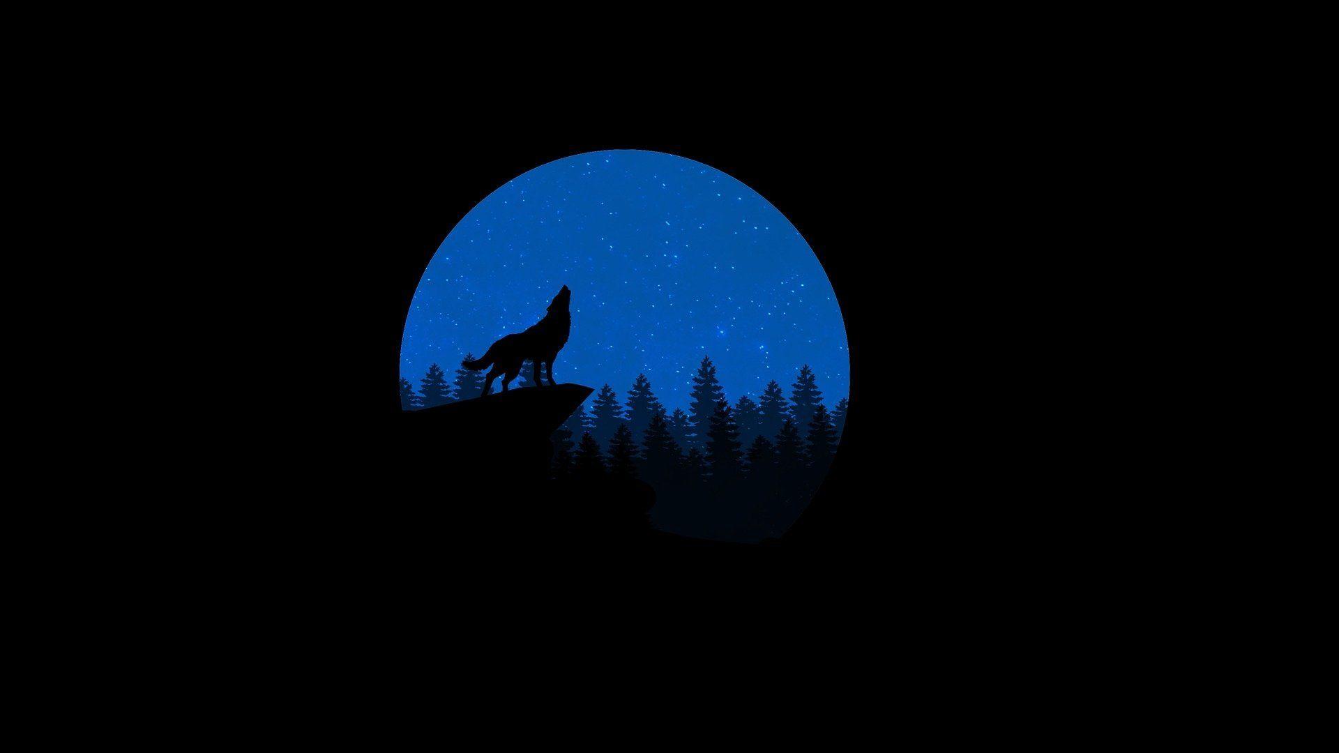 Blue Moon and Wolf Wallpapers Top Free Blue Moon and Wolf Backgrounds