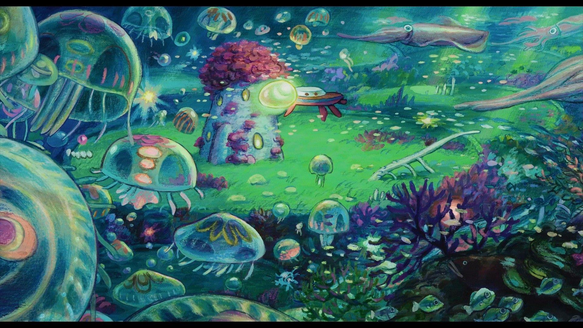Ponyo Wallpapers Top Free Ponyo Backgrounds WallpaperAccess