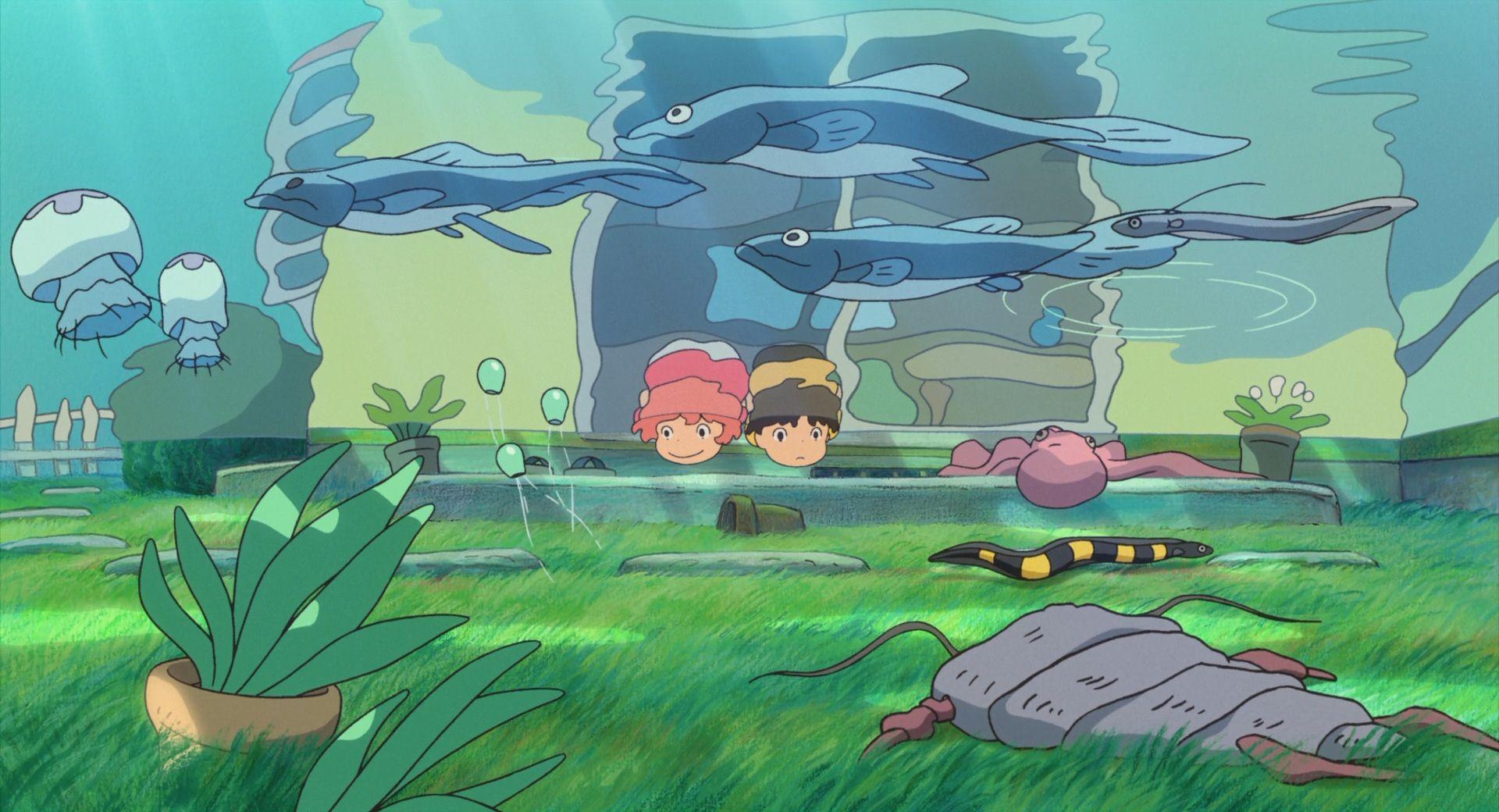 Ponyo Wallpapers Top Free Ponyo Backgrounds WallpaperAccess