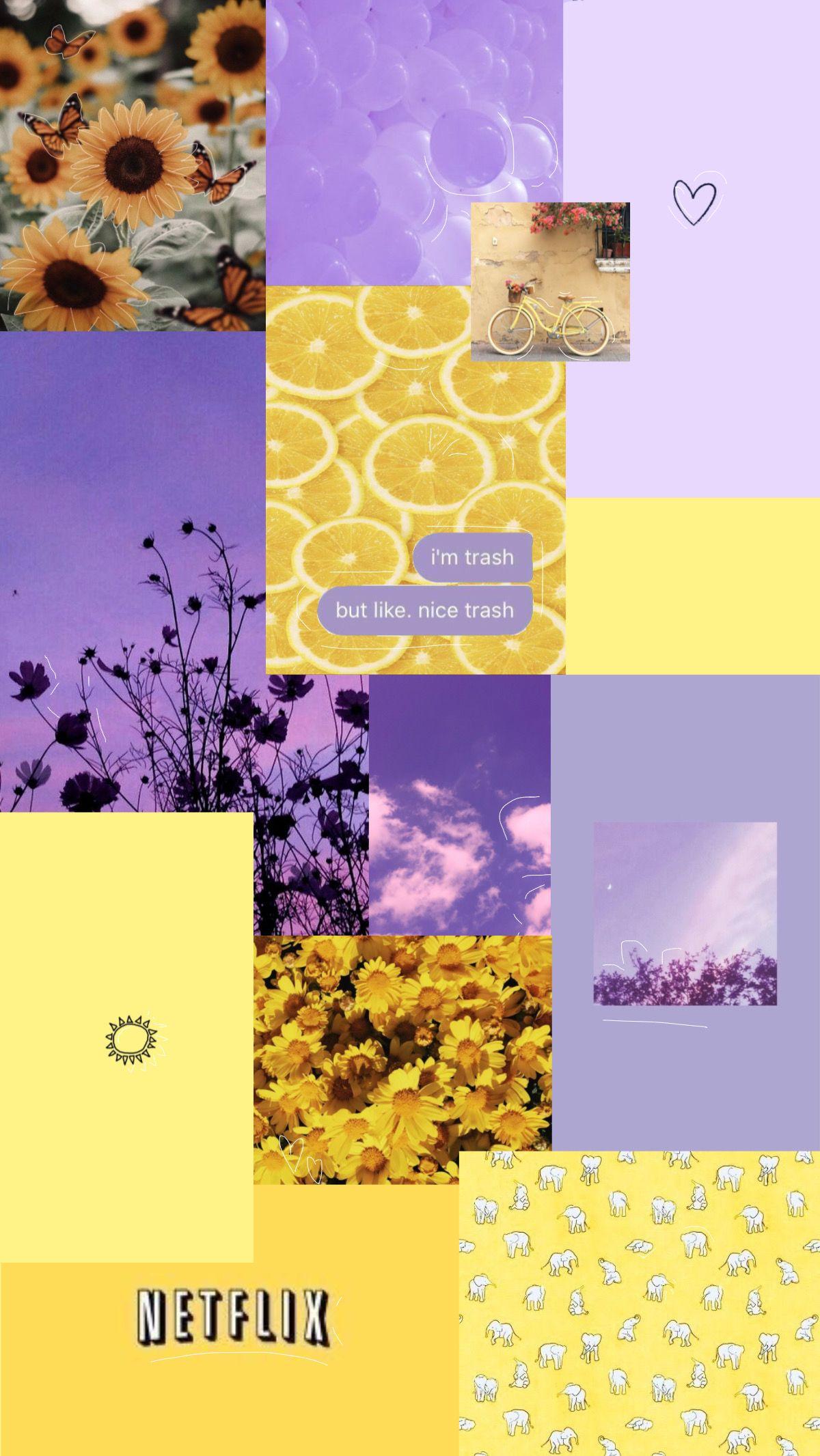 Purple and Yellow iPhone Wallpapers Top Free Purple and Yellow iPhone