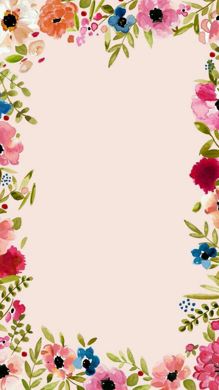 Floral Border Wallpapers Top Free Floral Border Backgrounds
