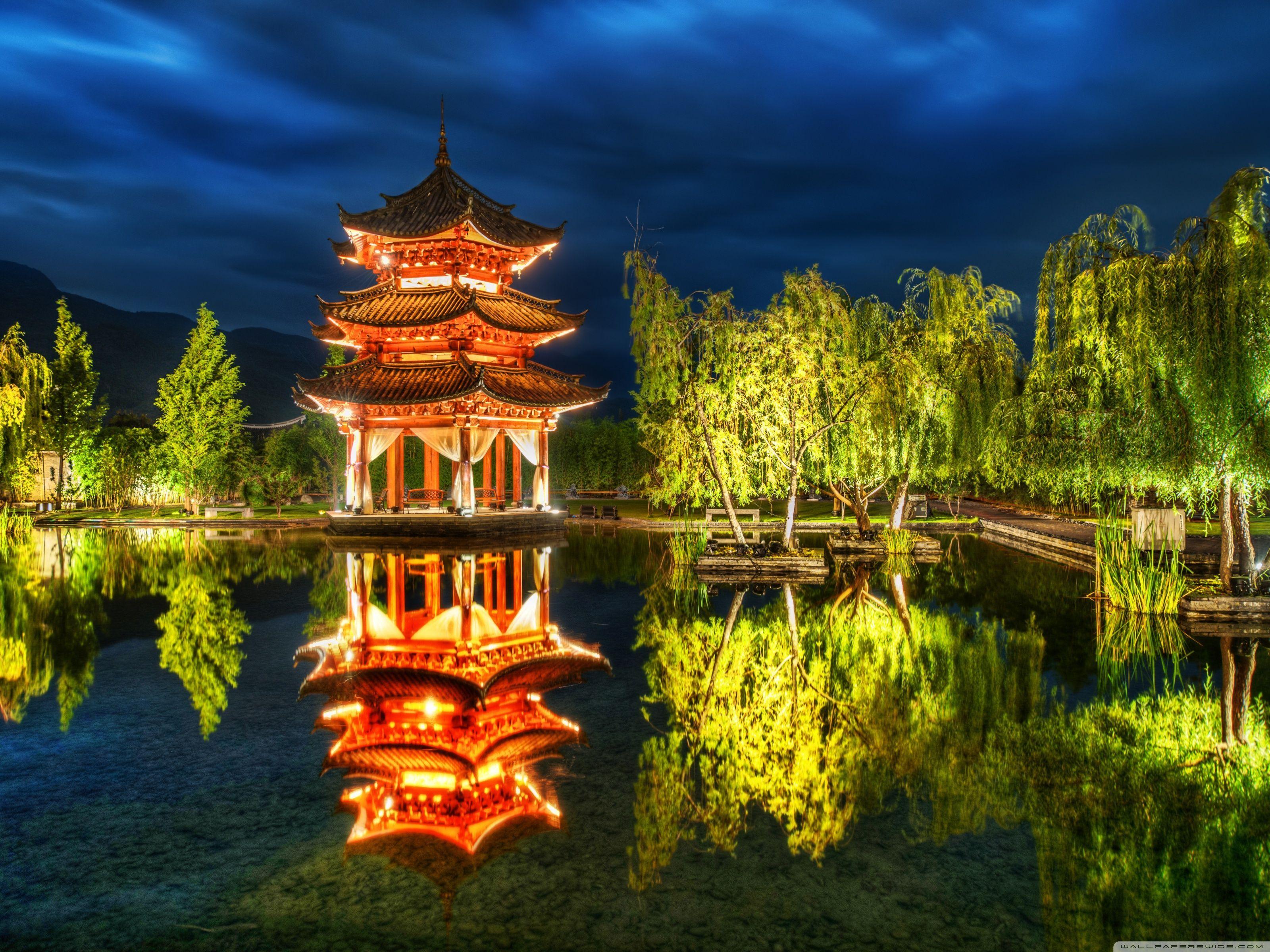 Pagoda Wallpapers Top Free Pagoda Backgrounds WallpaperAccess