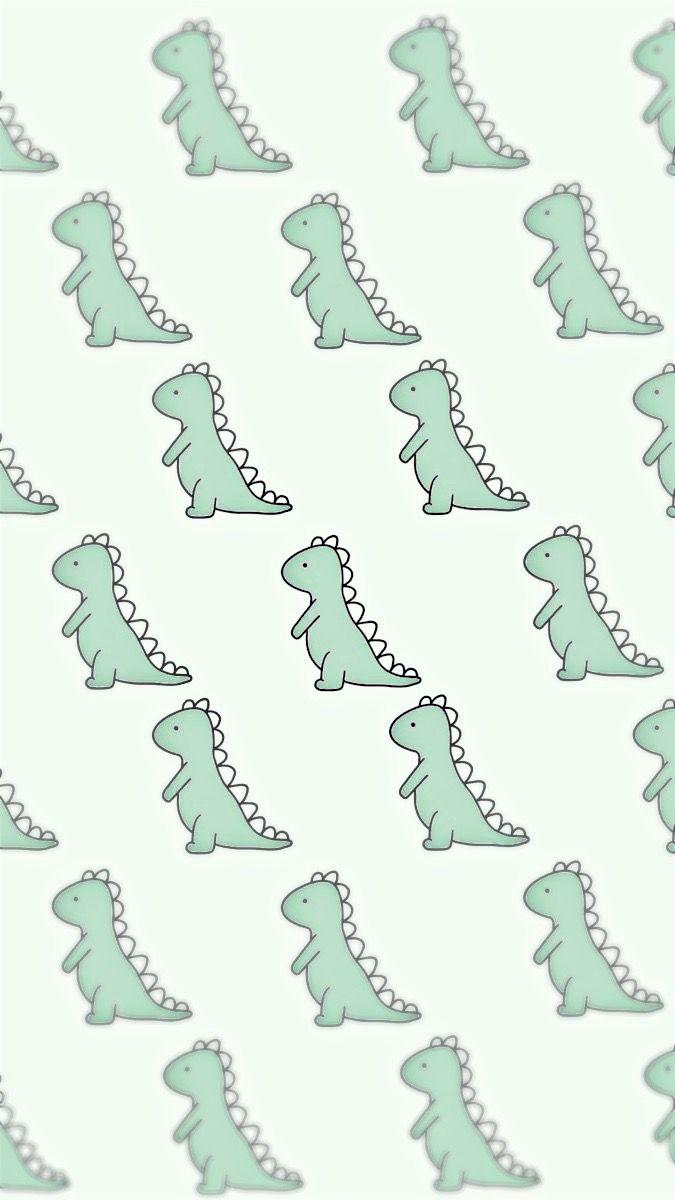 Cute Aesthetic Dinosaur Wallpapers Top Free Cute Aesthetic Dinosaur Backgrounds WallpaperAccess