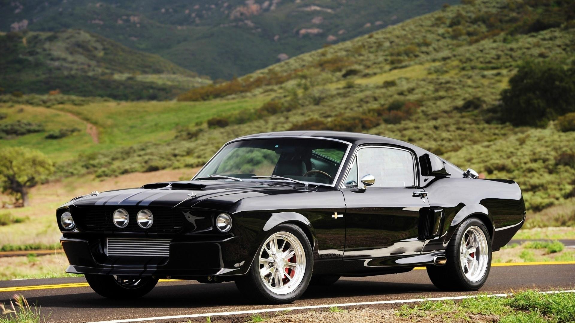 Classic Black Mustang Wallpapers Top Free Classic Black Mustang