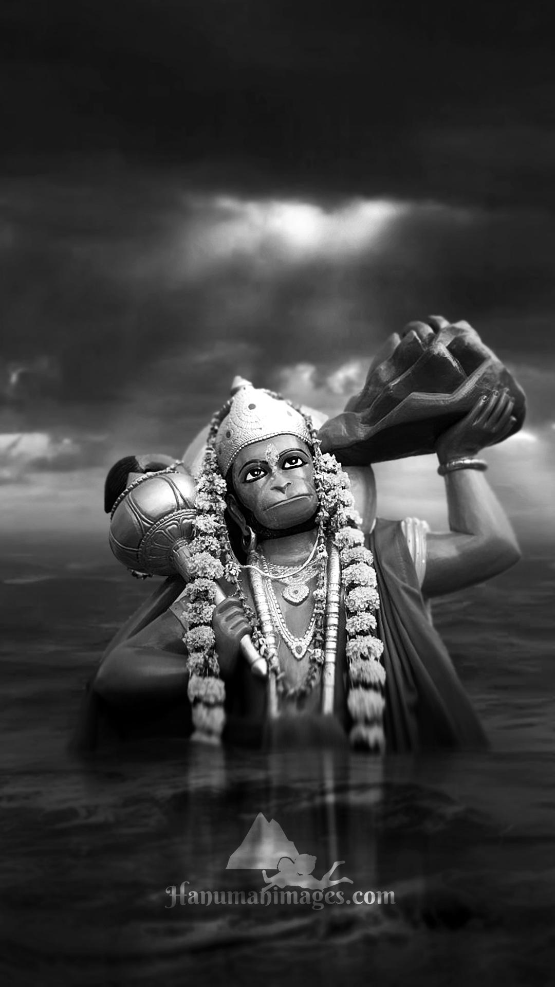 Lord Hanuman Black and White HD Wallpapers Top Free Lord Hanuman