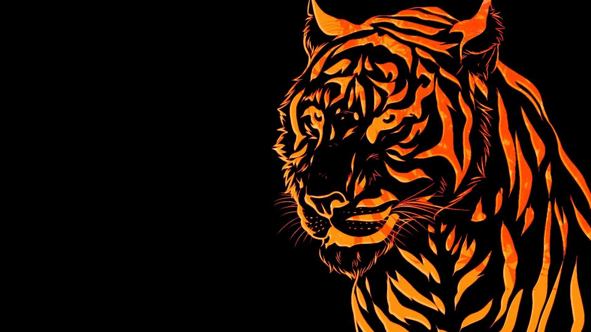 Abstract Tiger Wallpapers Top Free Abstract Tiger Backgrounds WallpaperAccess