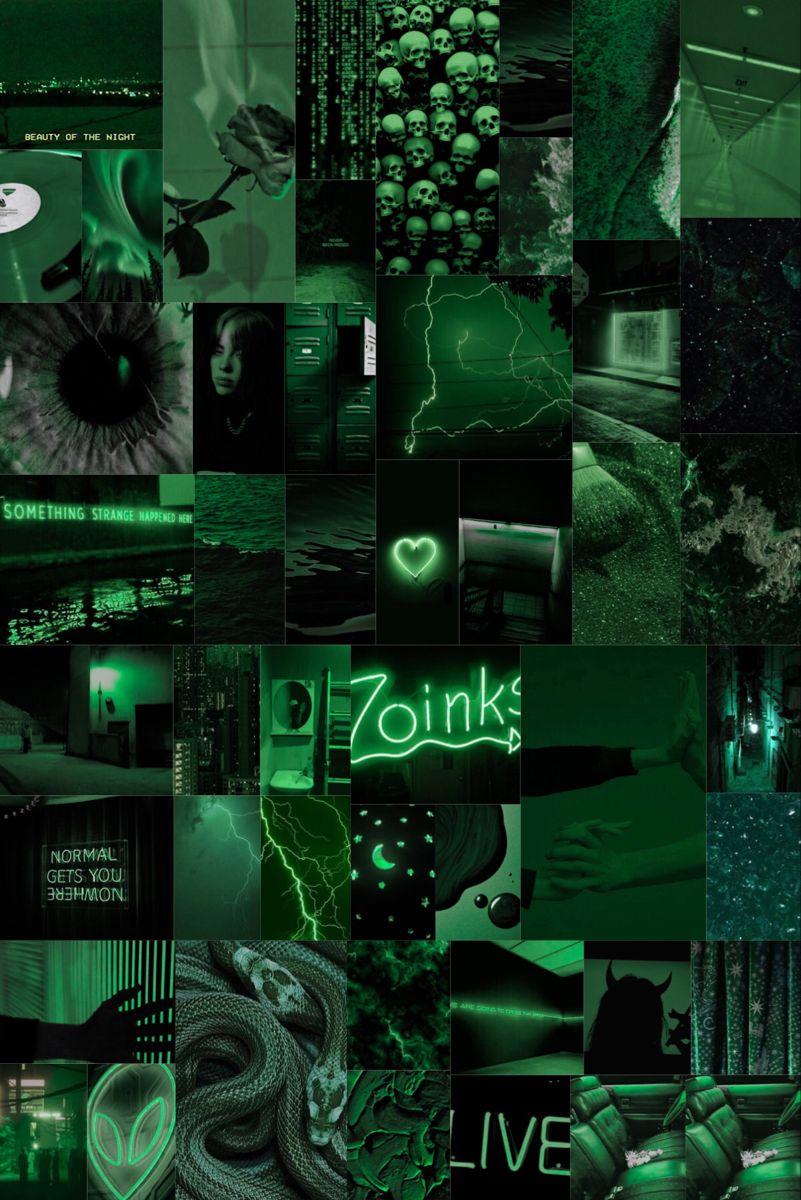 Green Collage Wallpapers Top Free Green Collage Backgrounds