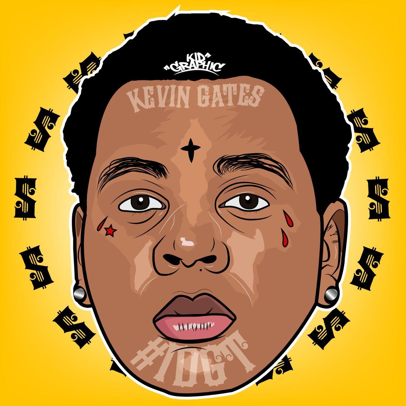Cartoon Kevin Gates Wallpapers Top Free Cartoon Kevin Gates