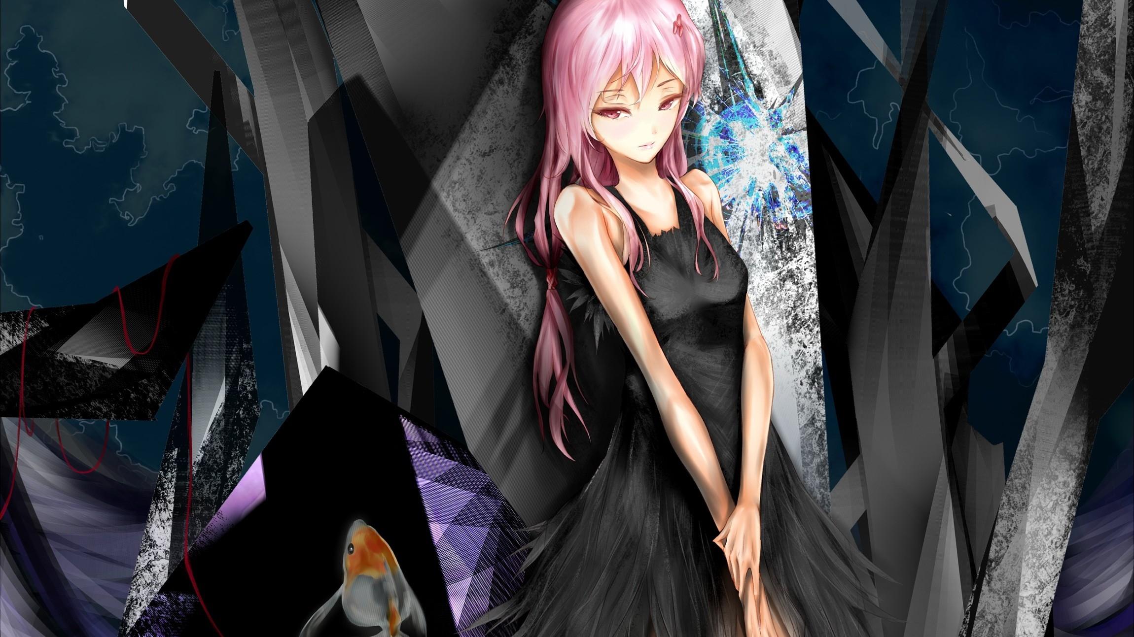 Pink and Black Anime Wallpapers Top Free Pink and Black Anime
