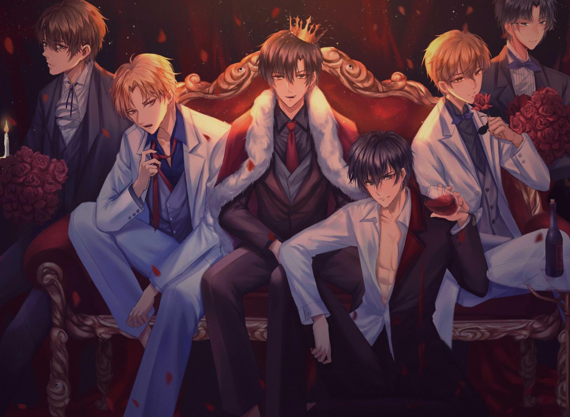 Suit Anime Wallpapers Top Free Suit Anime Backgrounds WallpaperAccess