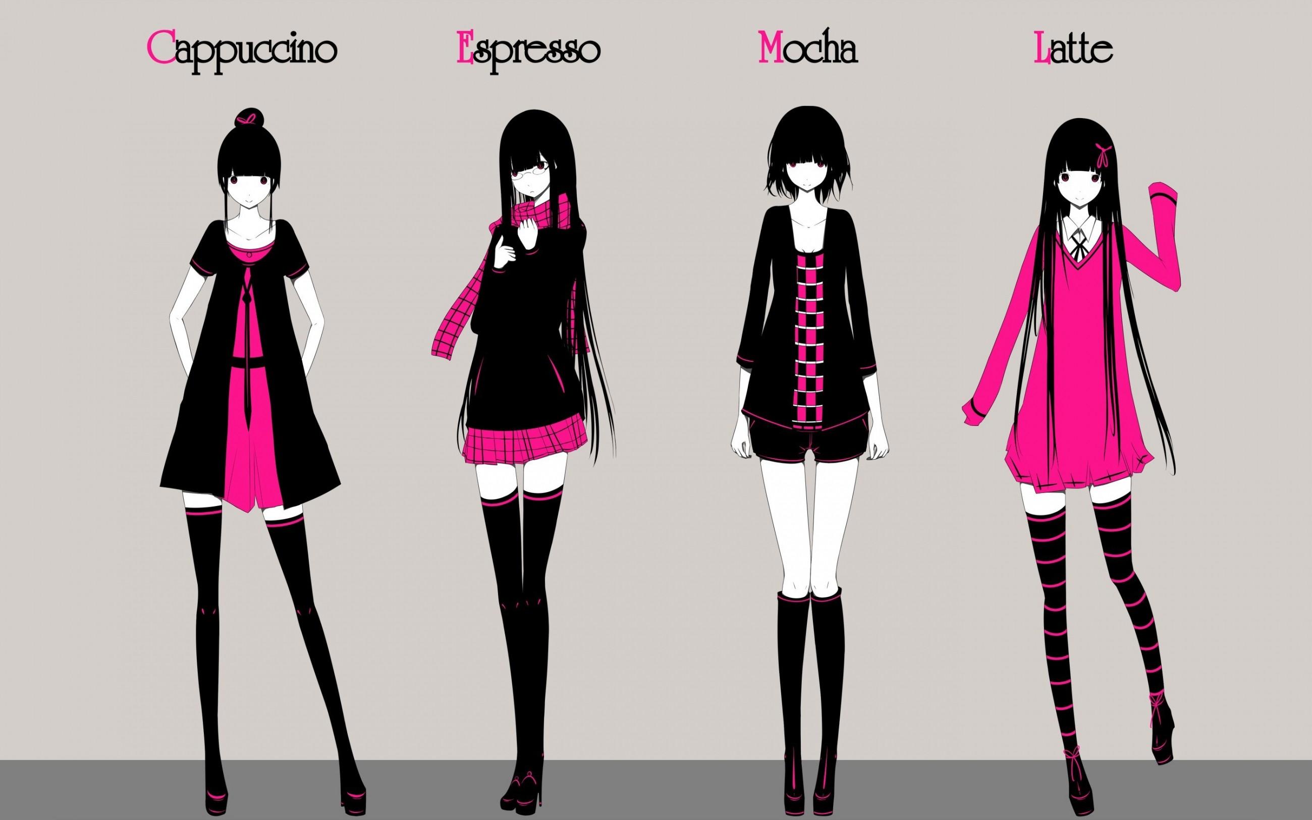 Pink and Black Anime Wallpapers Top Free Pink and Black Anime