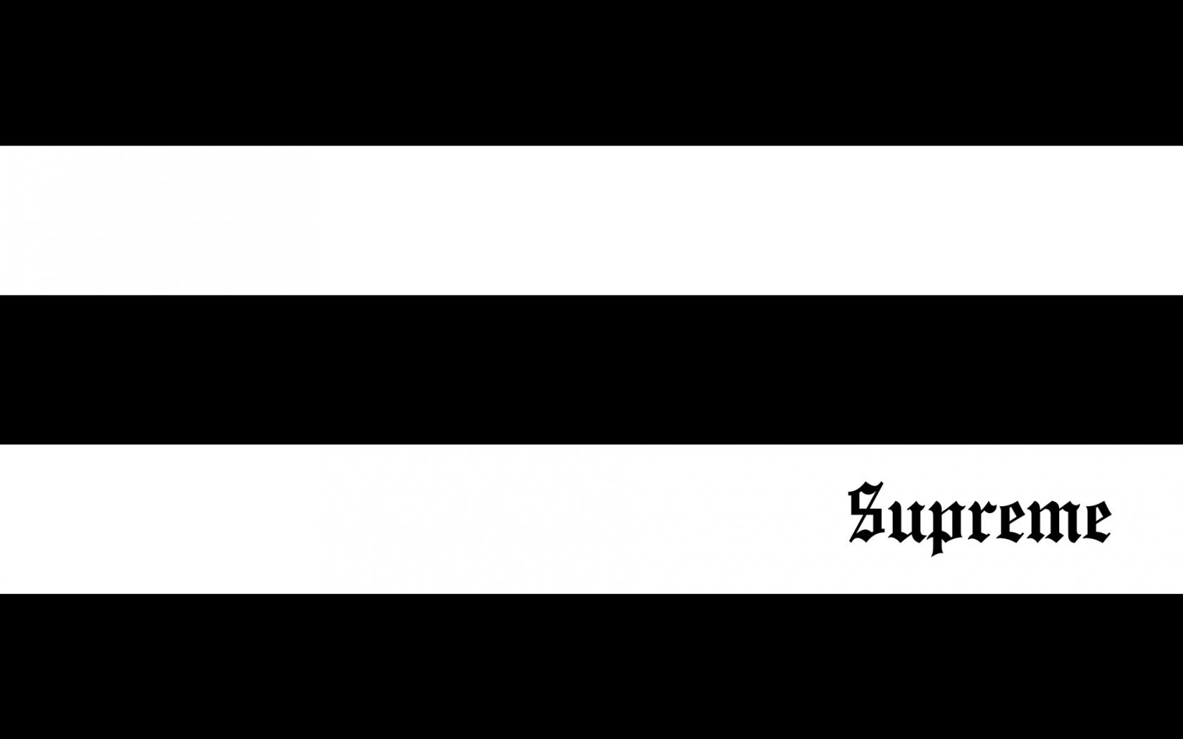 Black and White Supreme Wallpapers Top Free Black and White Supreme