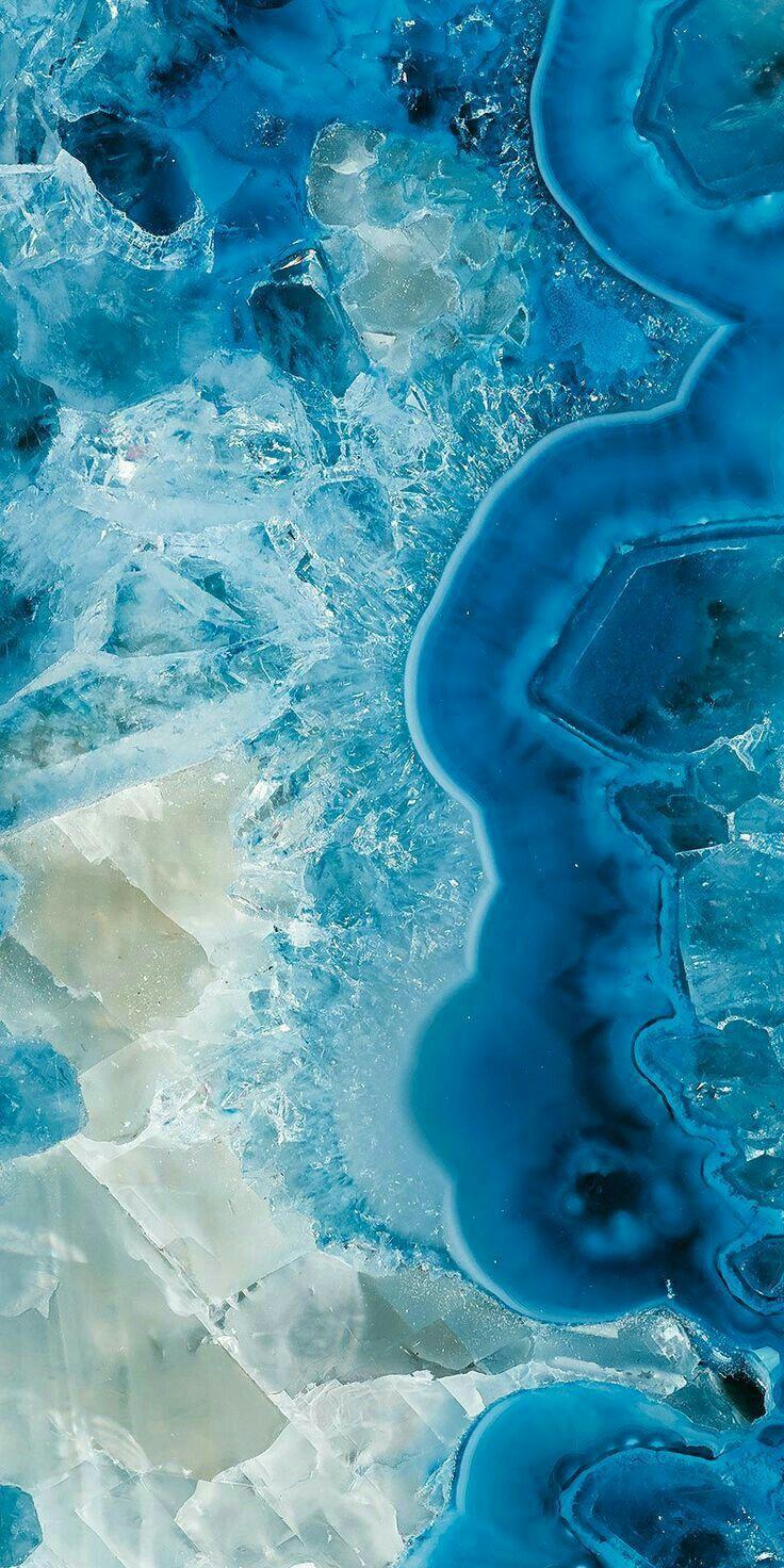 Blue Geode Wallpapers Top Free Blue Geode Backgrounds WallpaperAccess