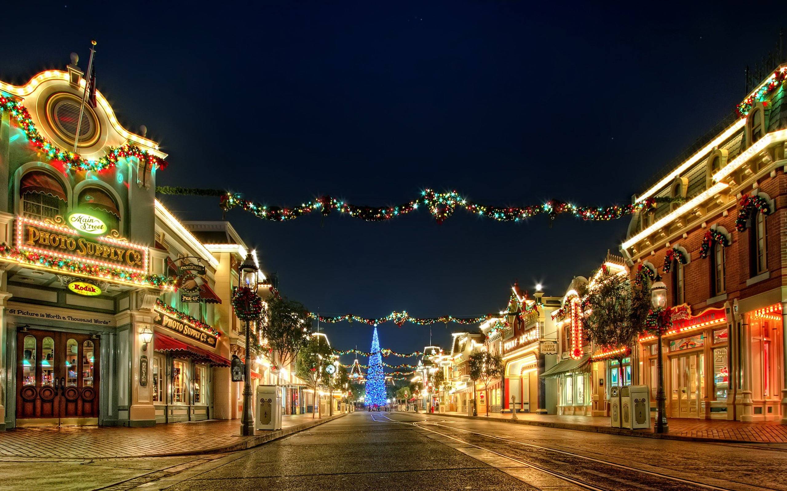 Christmas City Lights Wallpapers Top Free Christmas City Lights