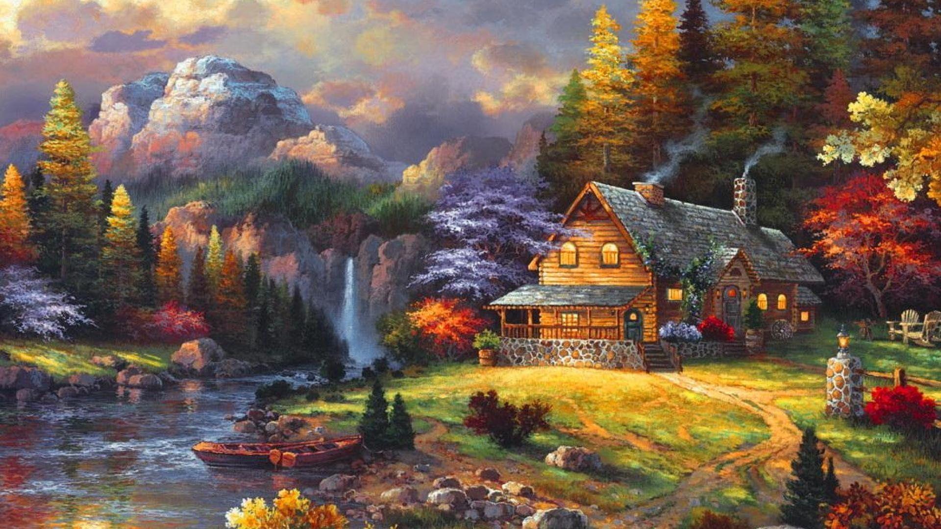Cottage Wallpapers Top Free Cottage Backgrounds WallpaperAccess