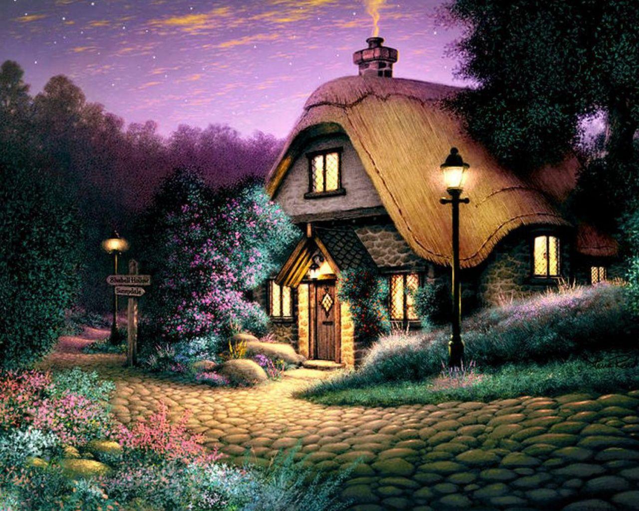 Cottage Wallpapers Top Free Cottage Backgrounds WallpaperAccess