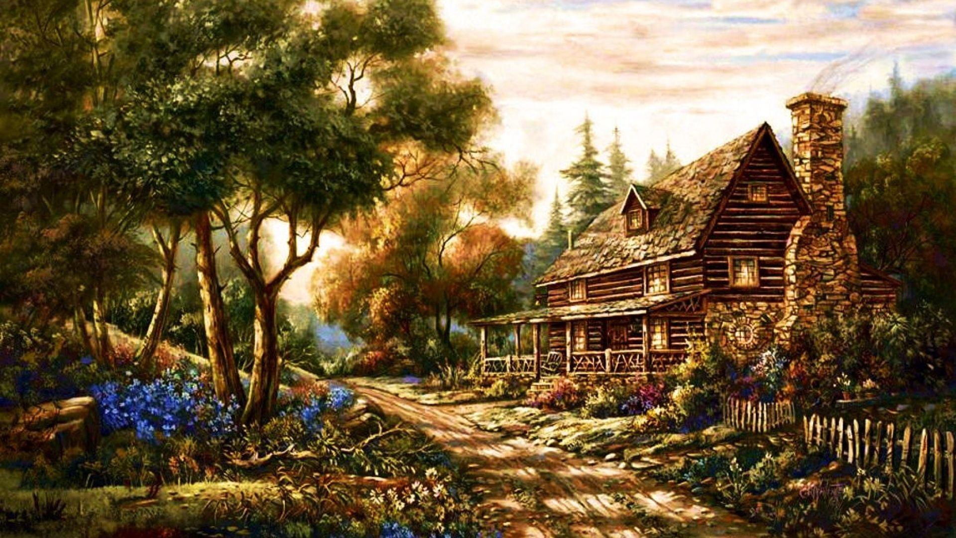 Cottage Wallpapers Top Free Cottage Backgrounds WallpaperAccess