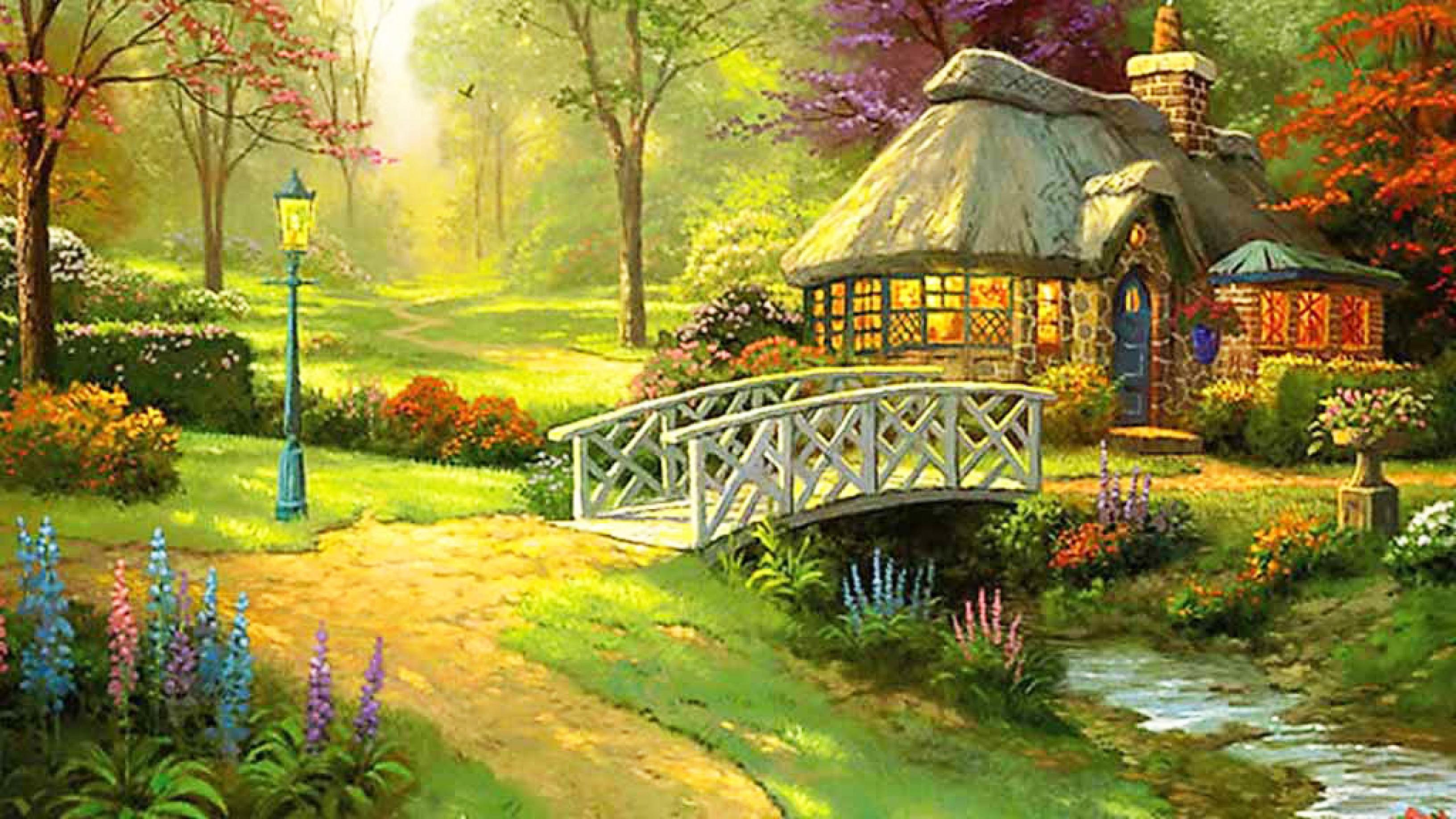 Cottage Wallpapers Top Free Cottage Backgrounds WallpaperAccess