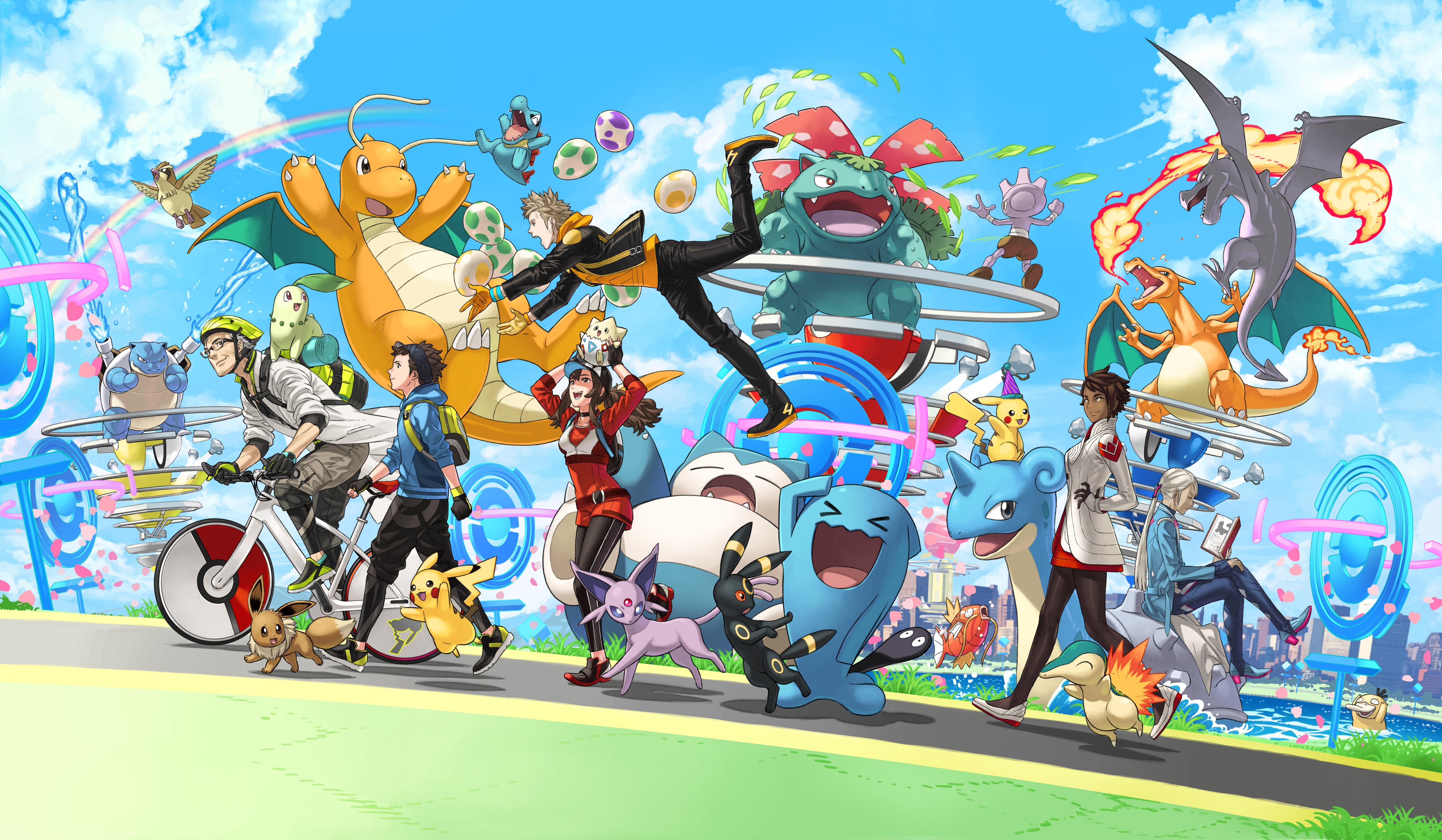 Pokemon Go 4K Wallpapers Top Free Pokemon Go 4K Backgrounds