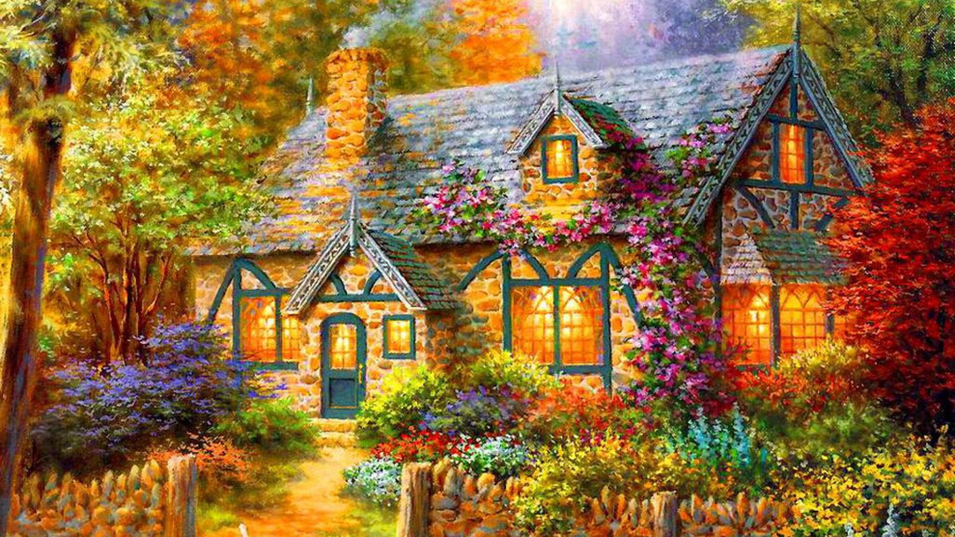 Cottage Wallpapers Top Free Cottage Backgrounds WallpaperAccess